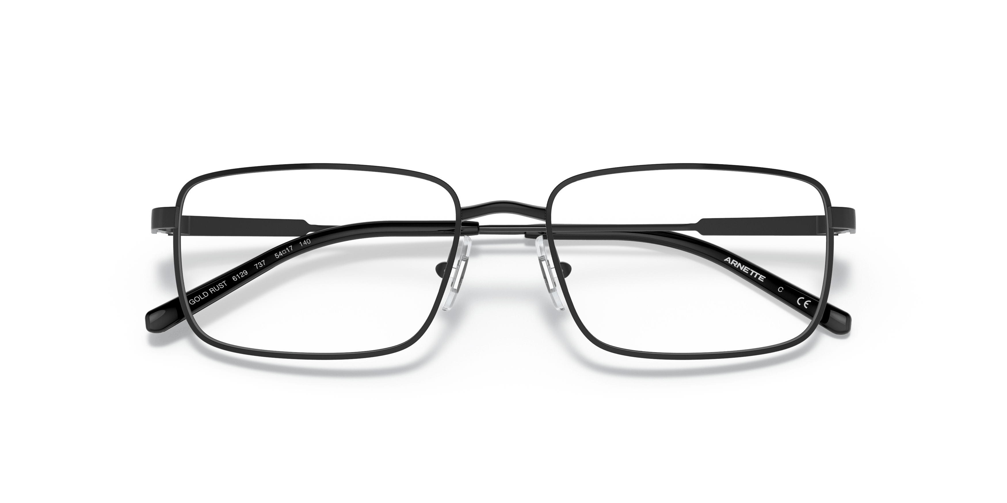 Folded Arnette Gold Rust AN6129 737 Zilver, Zwart