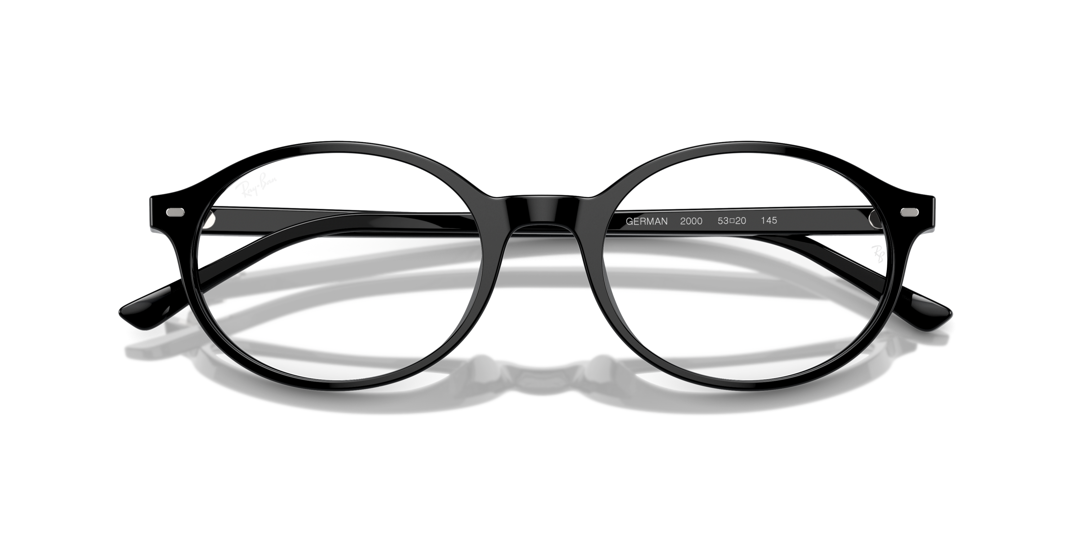 Folded Ray-Ban RX 5429 Glasses Transparent / Black