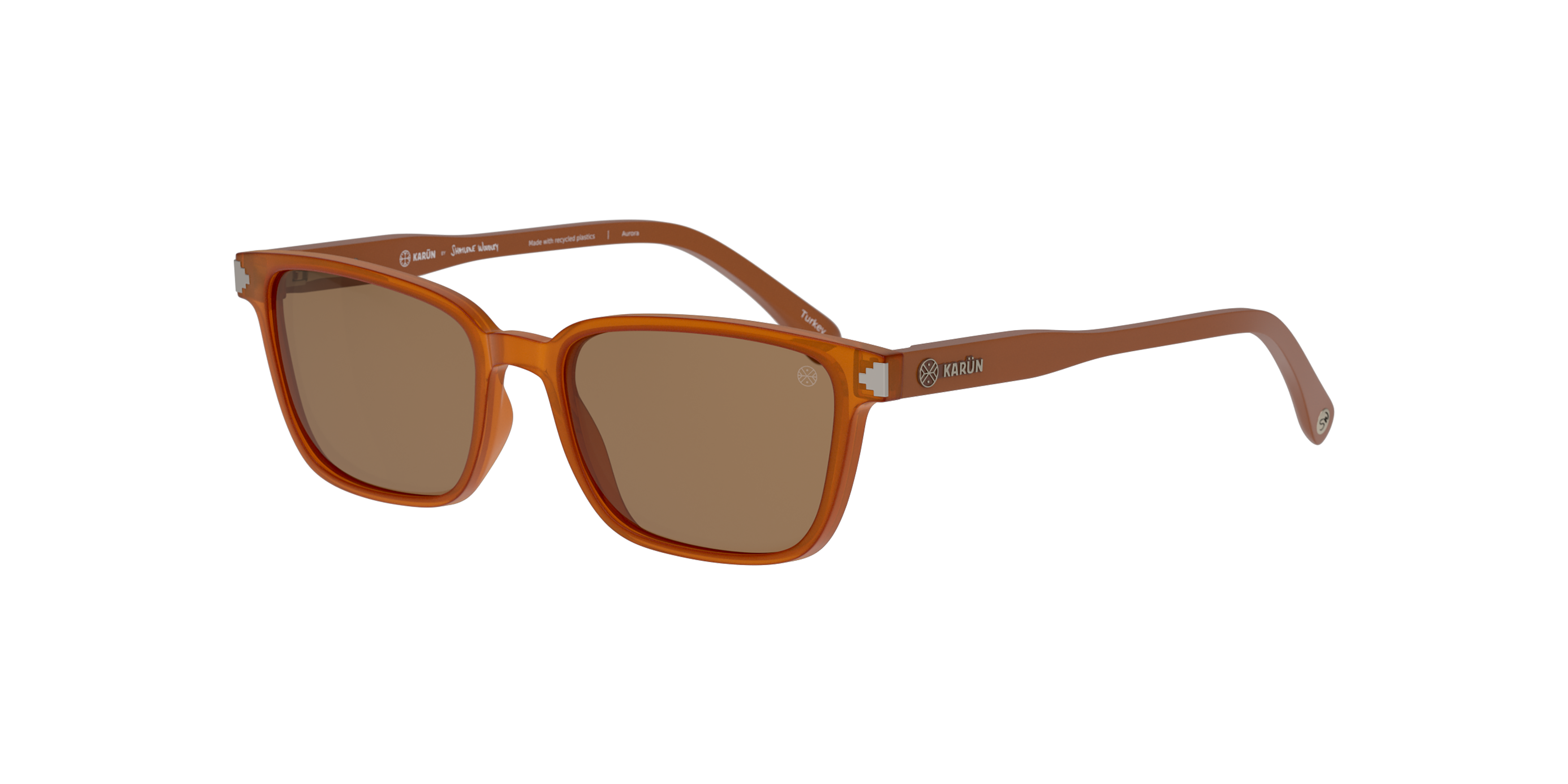 Angle_Left01 Karun SW FS0141 (18-1250) Sunglasses Brown / Brown