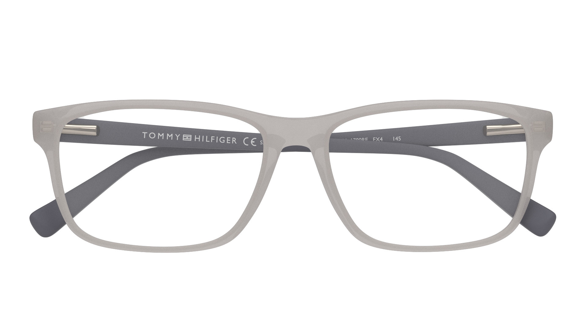 Folded Tommy Hilfiger Bio-Based TH 1760/RE (FRE) Glasses Transparent / Grey