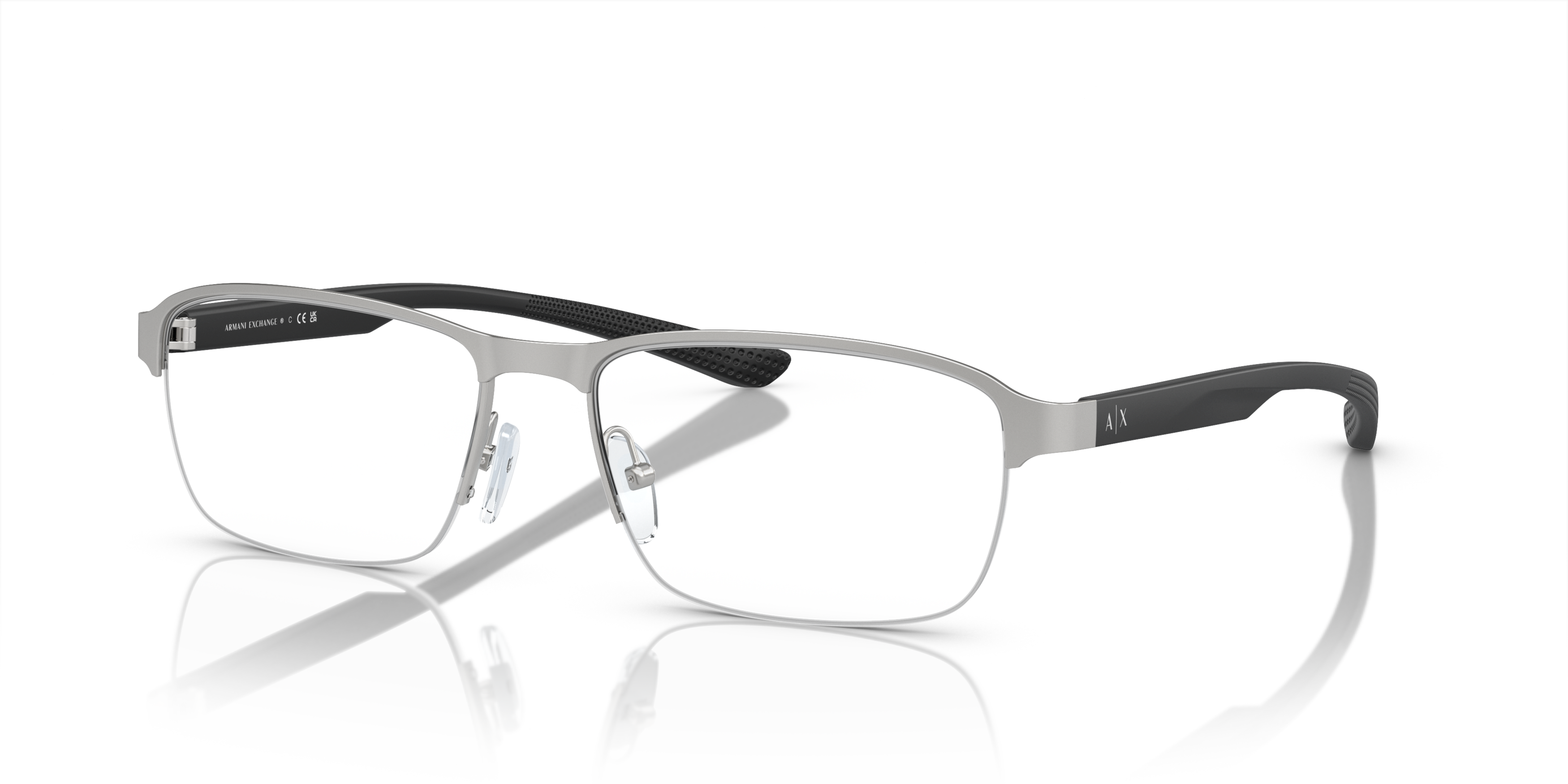 Angle_Left01 Armani Exchange AX1061 Glasses Transparent / Black