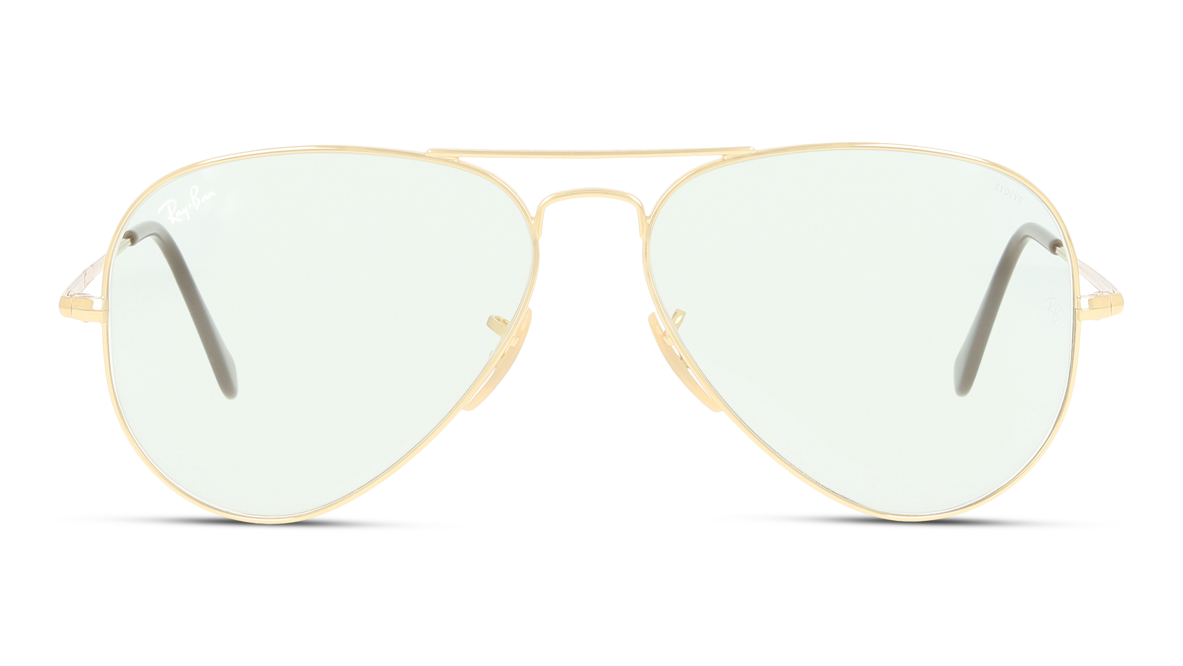 Front Ray-Ban Solid Evolve RB3689 001/T1 Groen / Goud