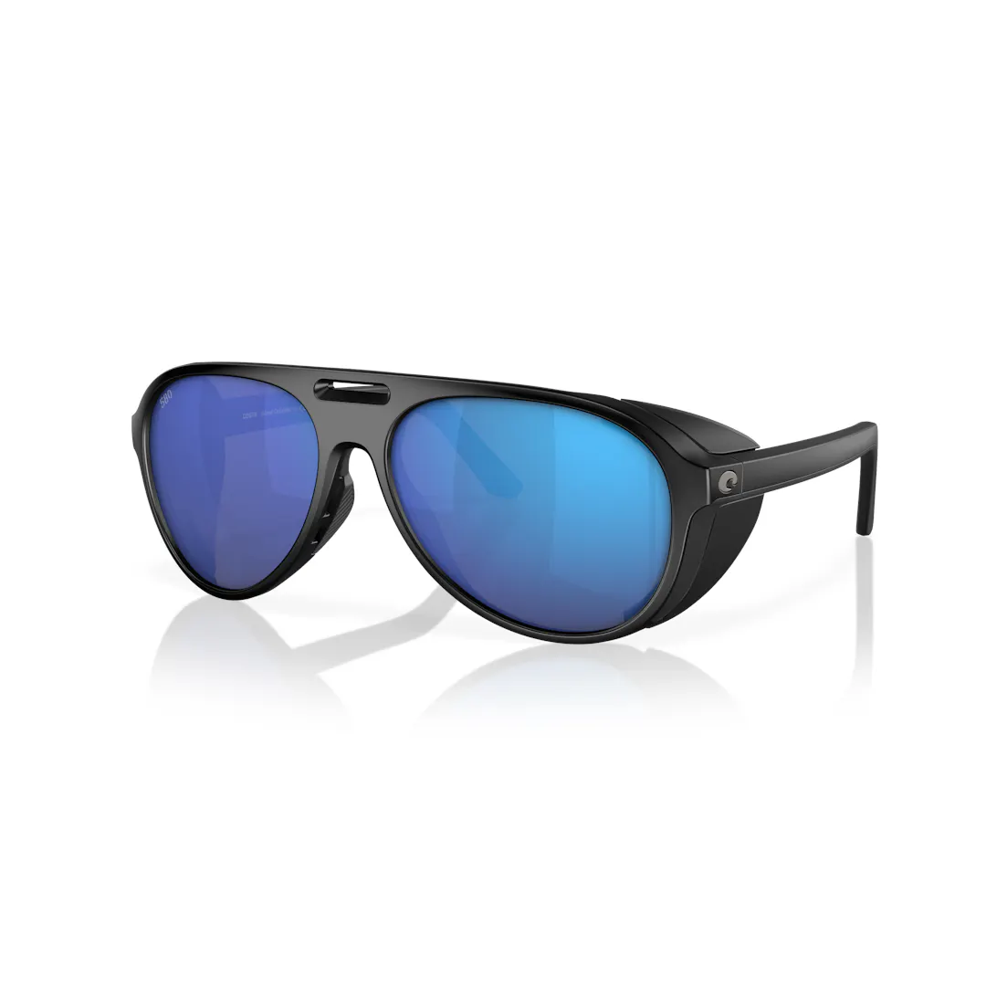 Costa Del Mar 6S9117 Lunettes de Soleil Homme - Pilote Noir - Verres Polarisés Costa Del Mar 6S9117 Lunettes de Soleil Homme - Pilote Noir - Verres Polarisés