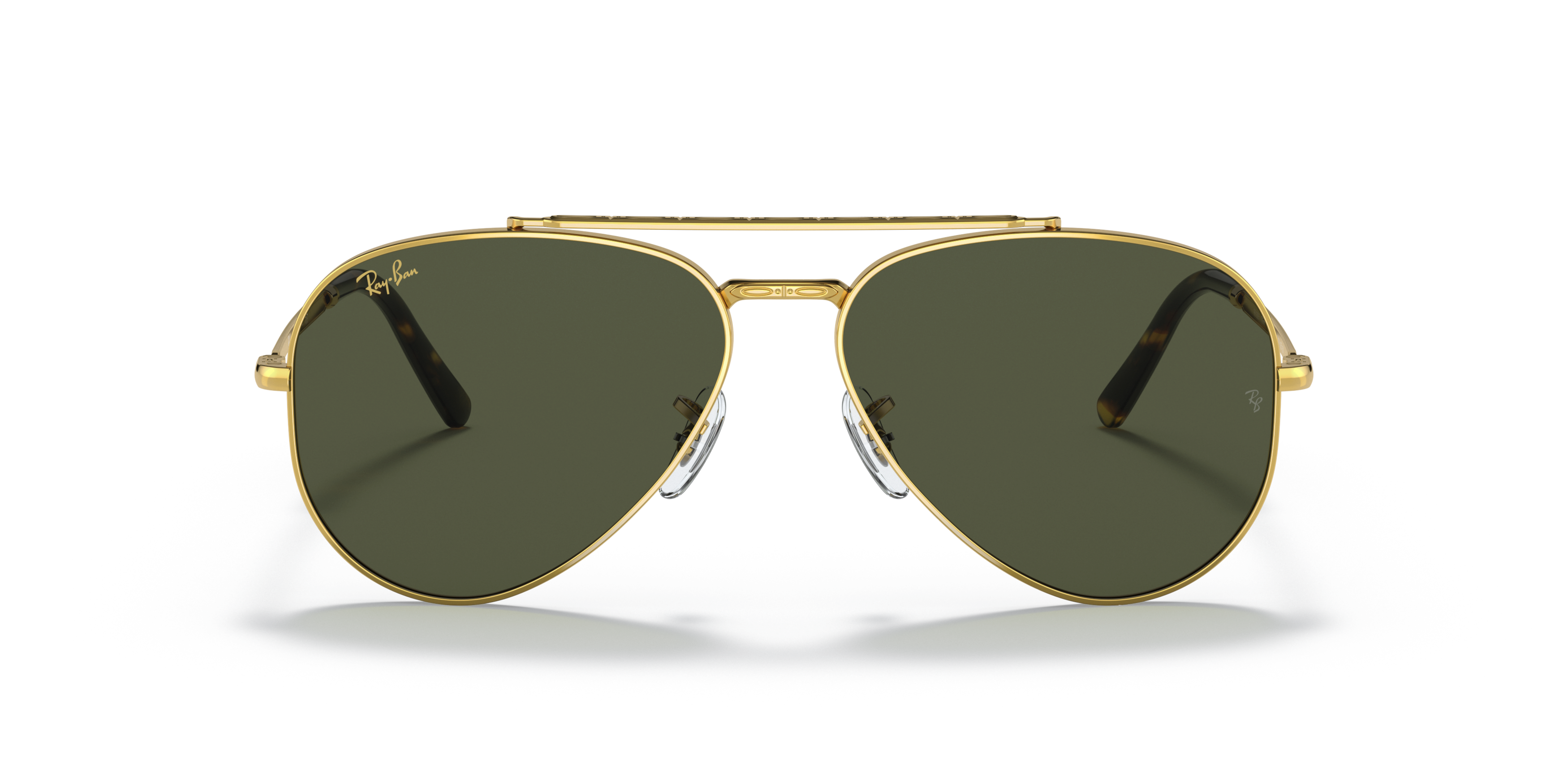 Front Ray-Ban 0RB3625 919631 Verde / Oro