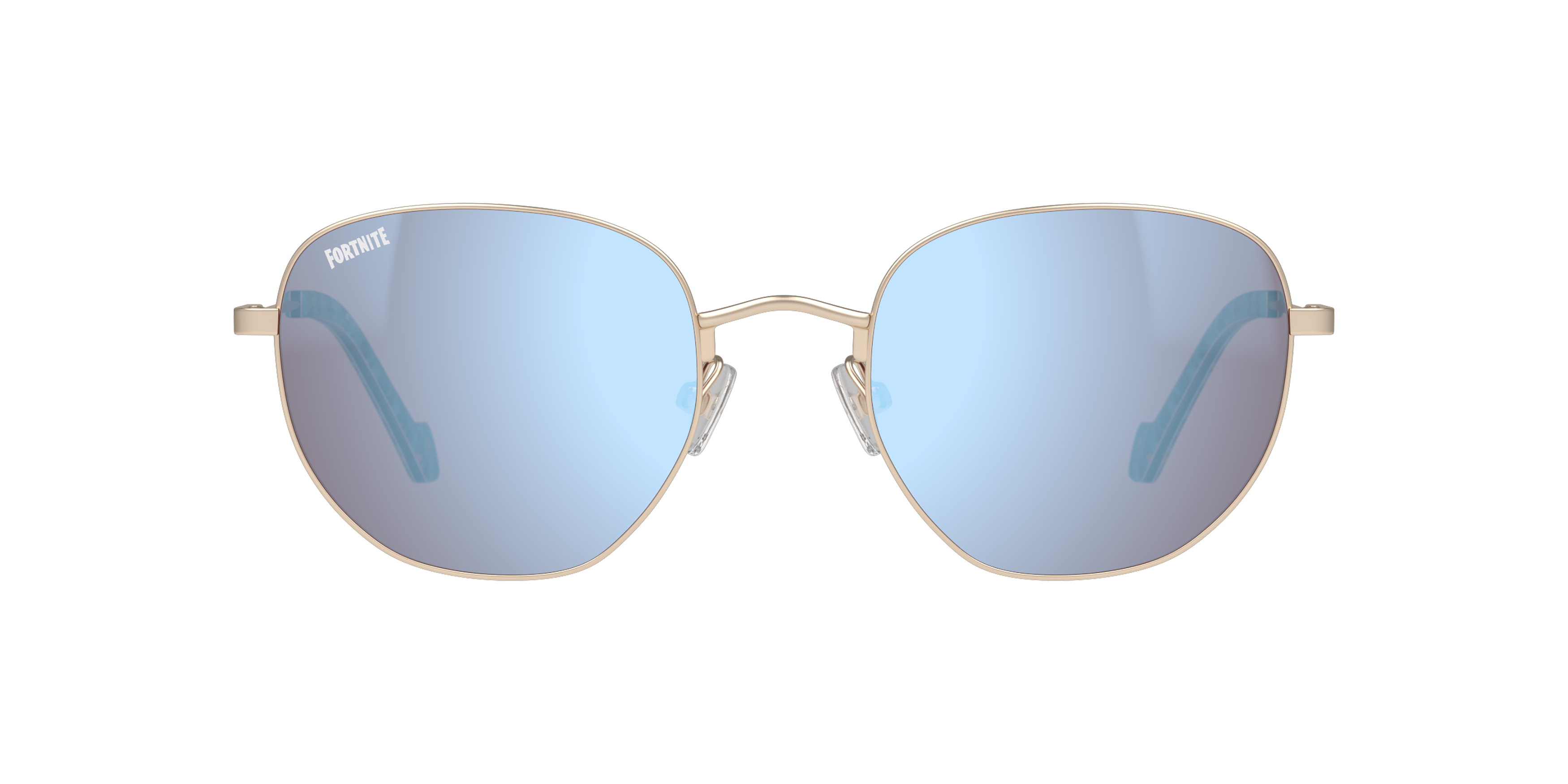 Front Fortnite with Unofficial UNSU0155 Sunglasses Grey / Gold