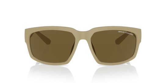 Armani Exchange AX 4142SU Sunglasses Brown / Brown