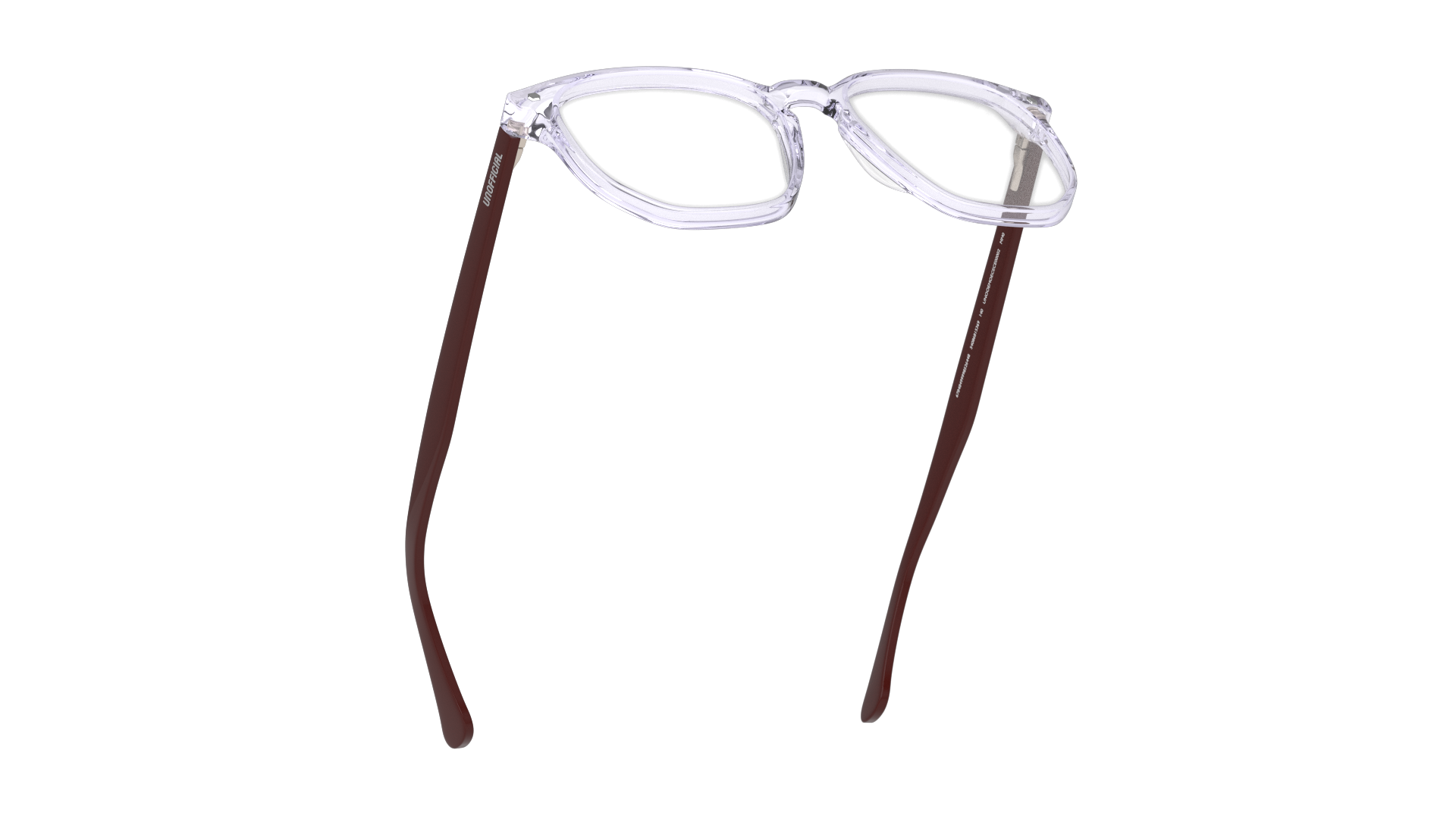 Bottom_Up Unofficial UNOM0063 (GU00) Glasses Transparent / Grey