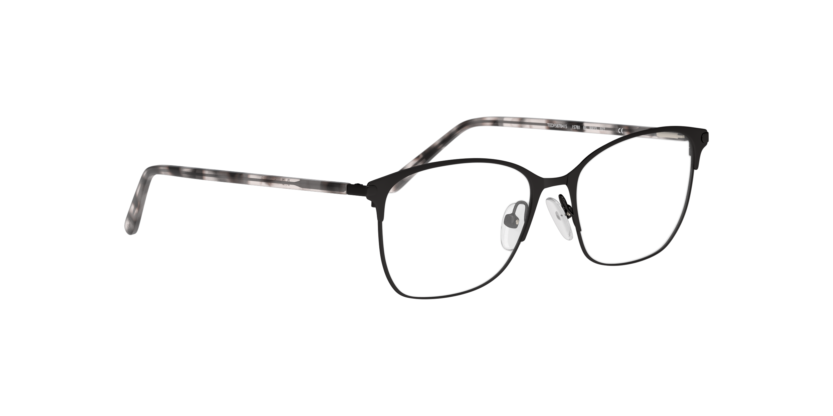 Angle_Right01 DbyD DB OF5029 (Large) (BG00) Glasses Transparent / Black