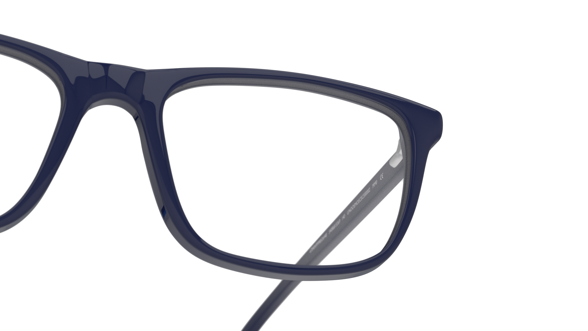 Detail01 Unofficial UNOM0003 (CC00) Glasses Transparent / Navy