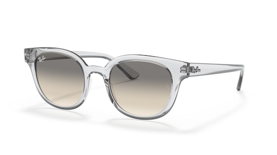 Ray-Ban RB 4324 Sunglasses Grey / Transparent, Clear