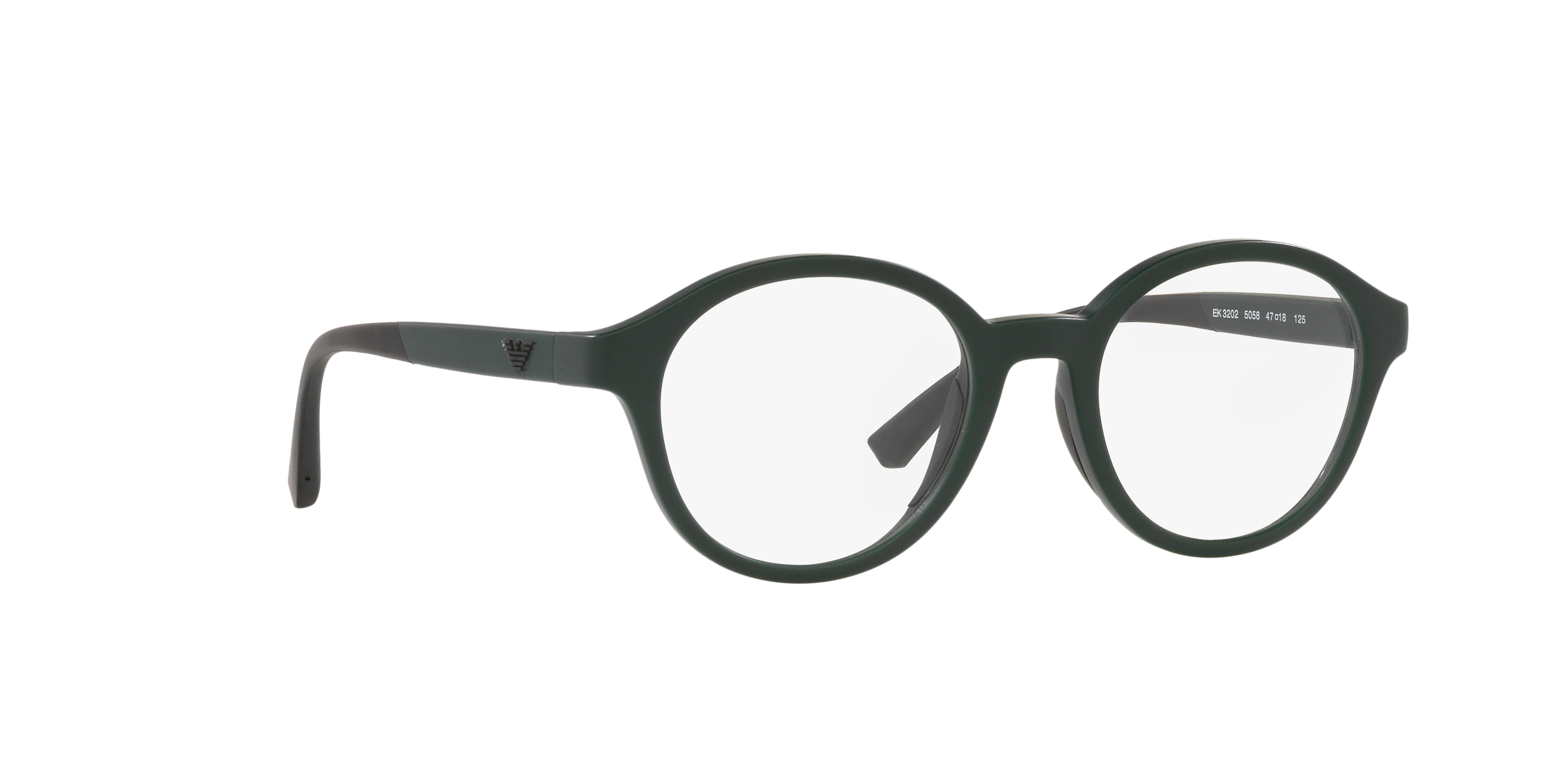 Angle_Right01 Emporio Armani EK 3202 (5058) Children's Glasses Transparent / Black