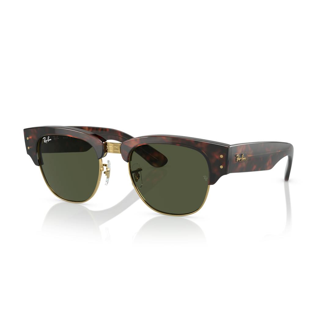 Ray-Ban RB0316S Lunettes de Soleil - Carrée Ecaille Vert - Possibilité de verres correcteurs - Adapt