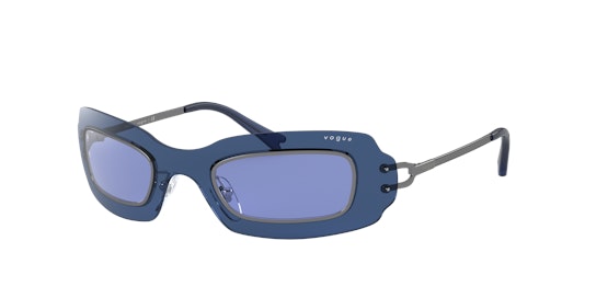 Vogue MBB x VO 4169S (548/76) Sunglasses Violet / Transparent, Blue