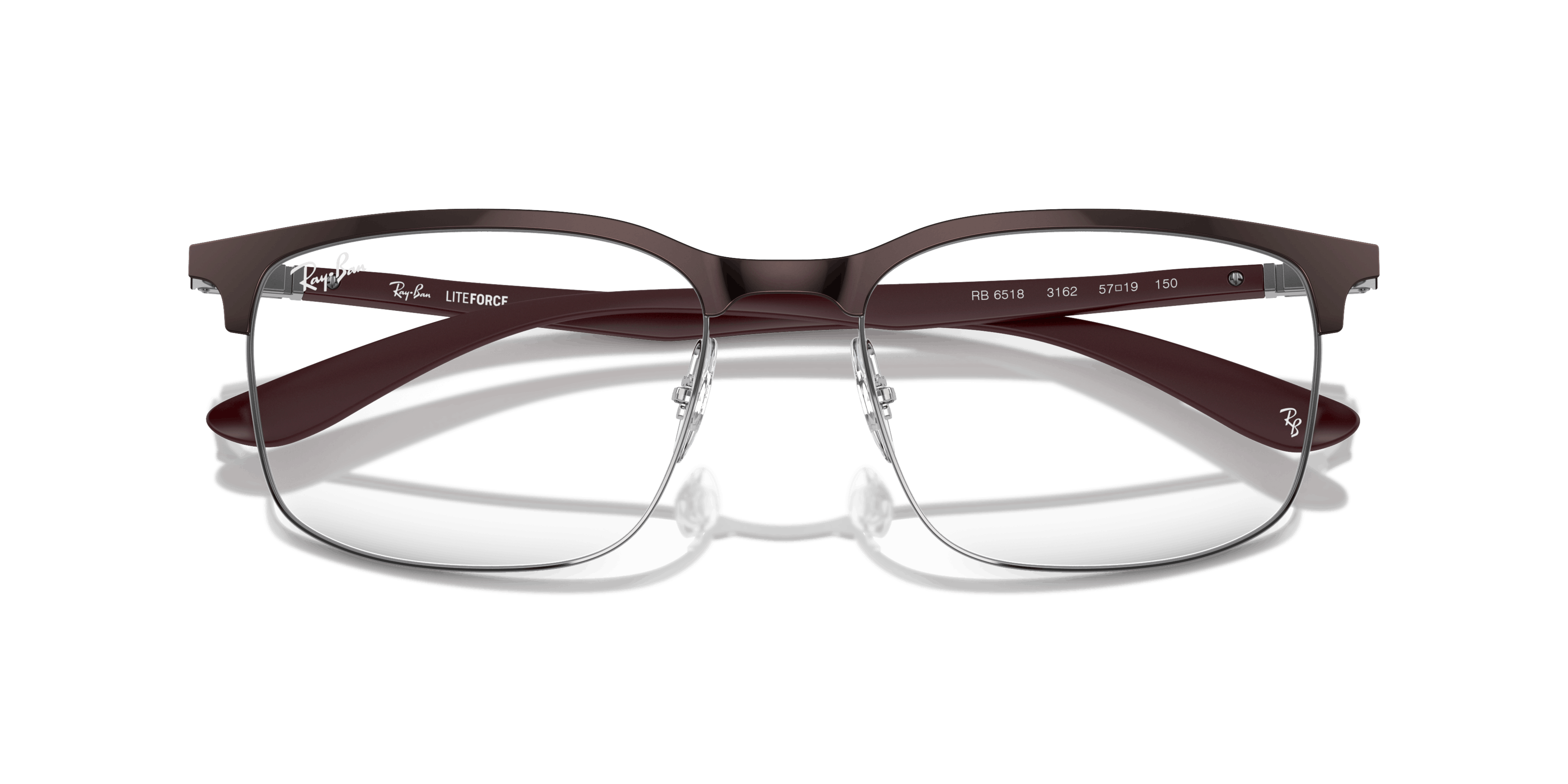 Folded, Ray-Ban 0RX6518 3162 Briller