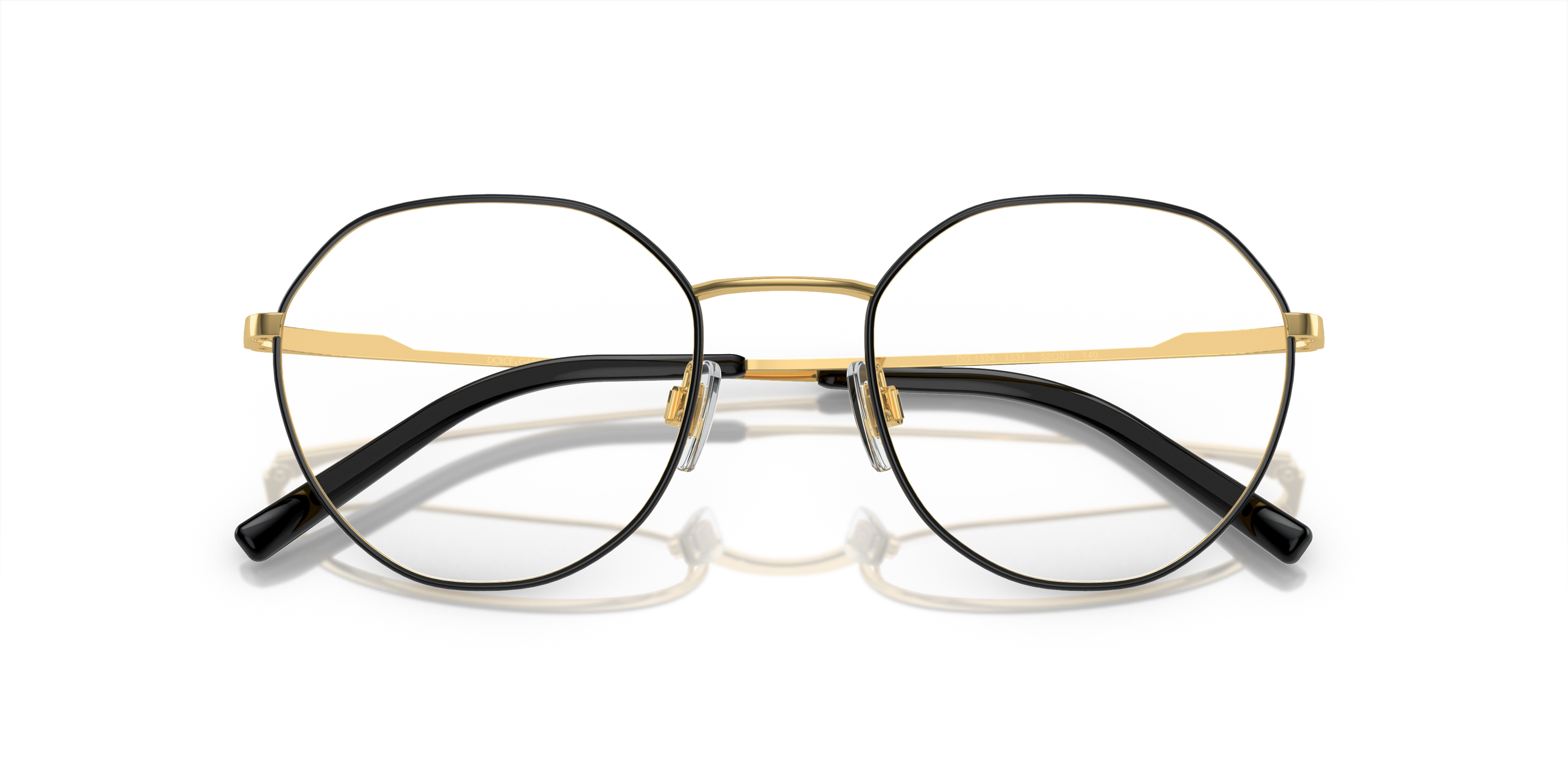 Folded Dolce & Gabbana DG 1324 (1334) Glasses Transparent / Black