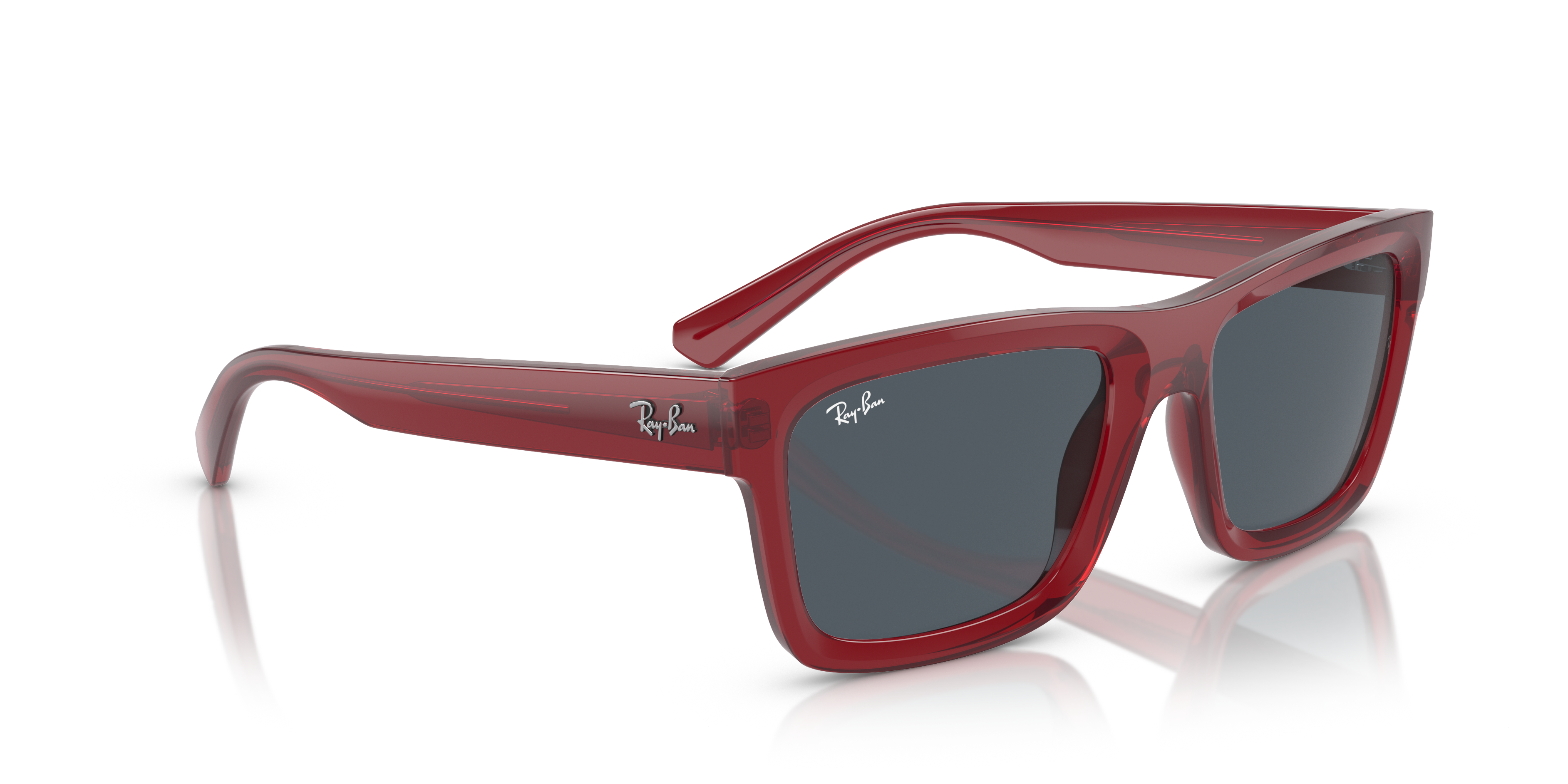 Angle_Right01 Ray-Ban RB4396 667987 Grigio / Rosso