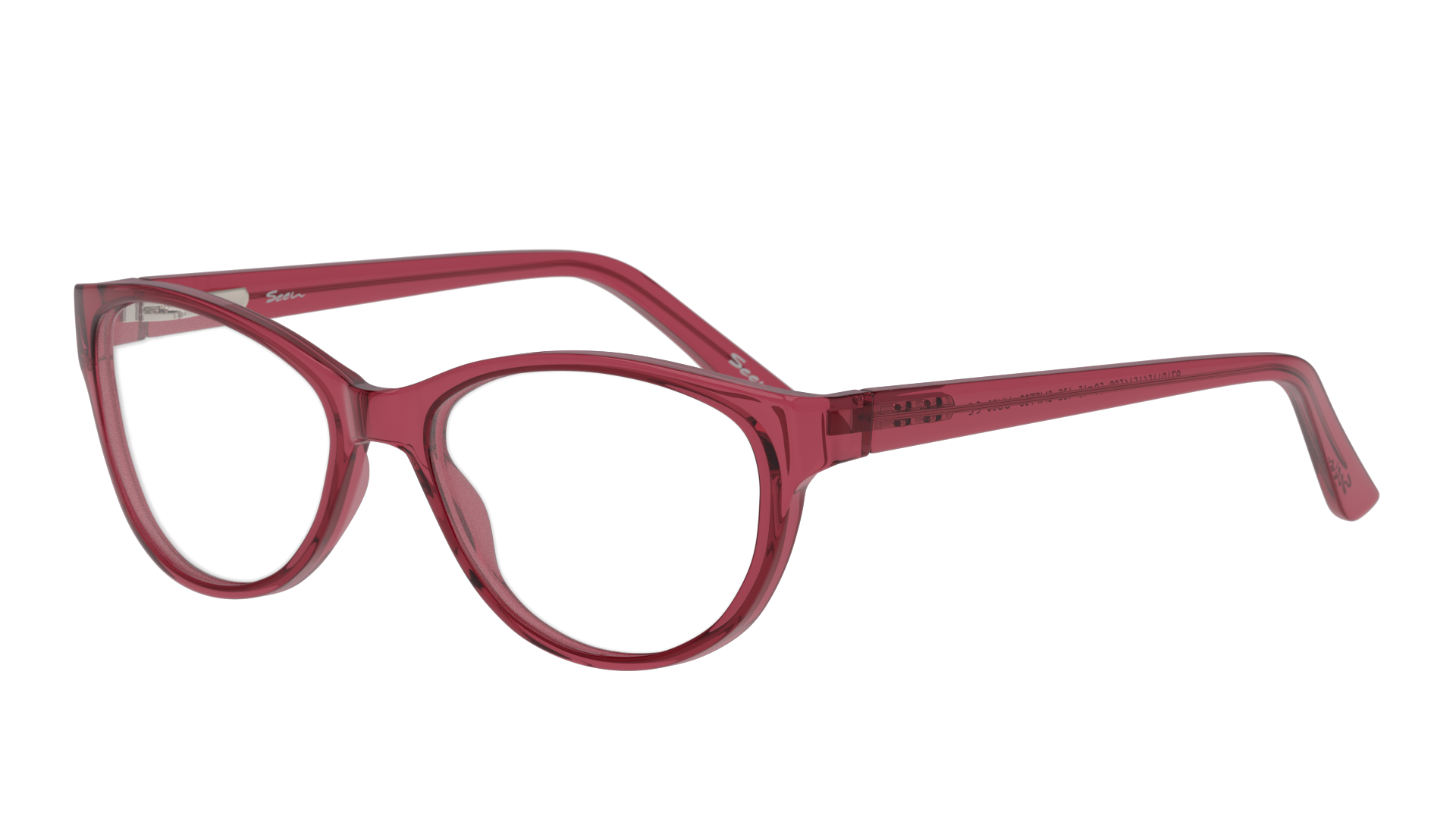 Angle_Left01 Seen Kids SN FT08 (UU00) Children's Glasses Transparent / Red