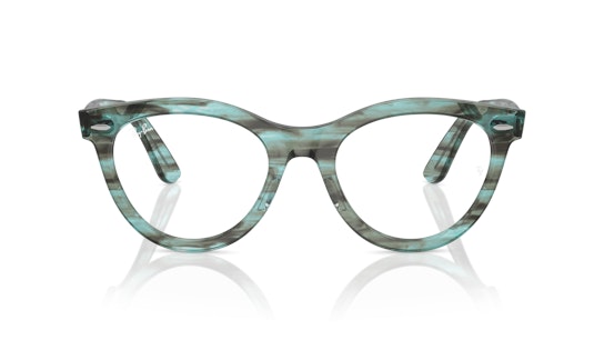 Ray-Ban RX 2241V Glasses Transparent / Green