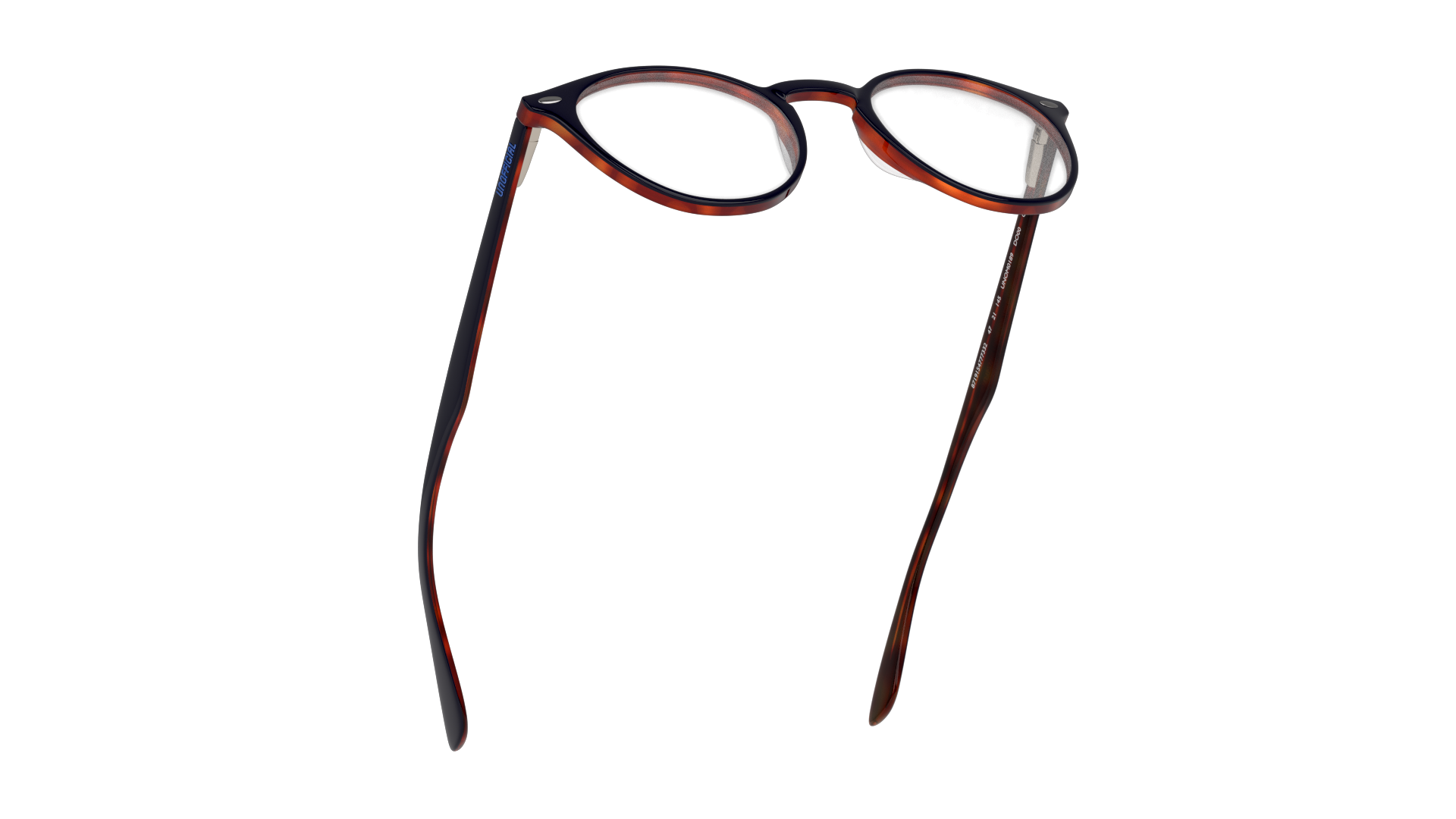 Bottom_Up Unofficial UNOM0189 (CC00) Glasses Transparent / Navy