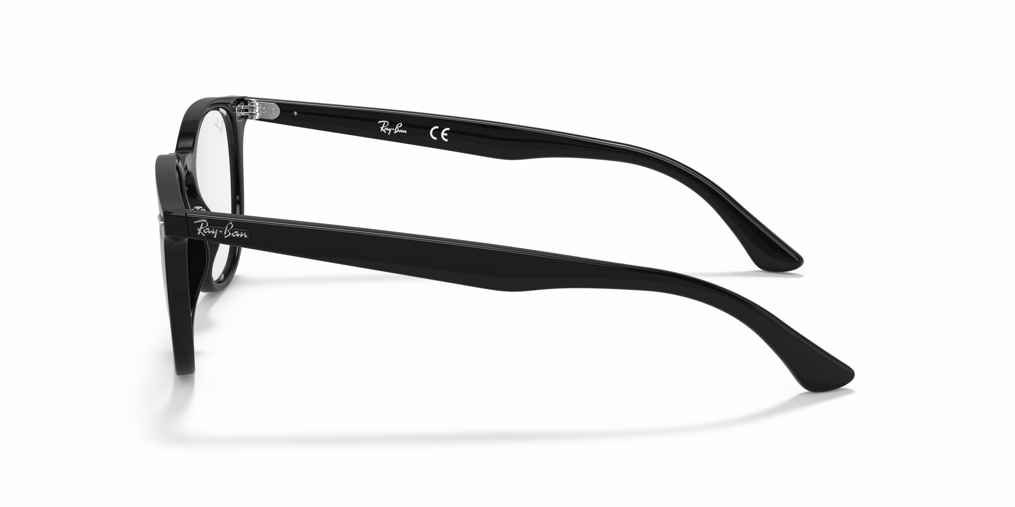 Angle_Left02 Ray-Ban RX 7159 (2000) Glasses Transparent / Black
