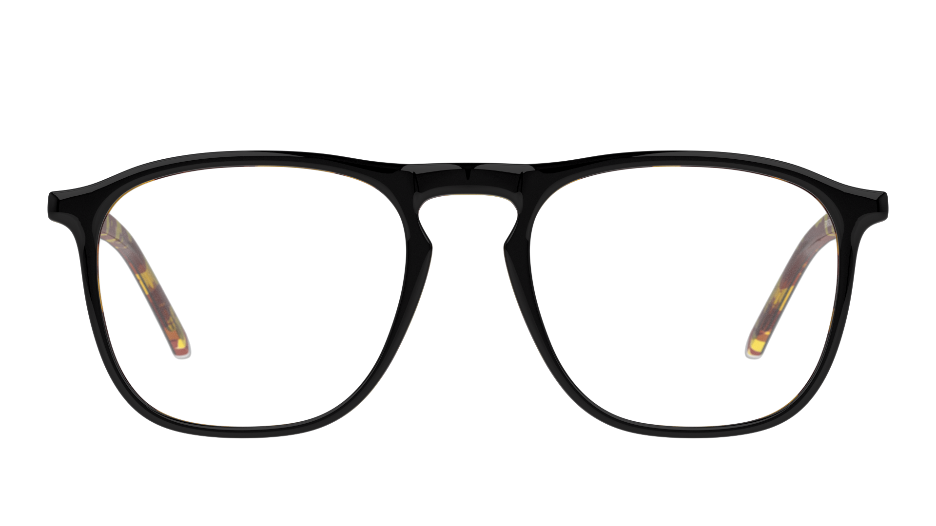 Front Unofficial UNOM0129 (BB00) Glasses Transparent / Black