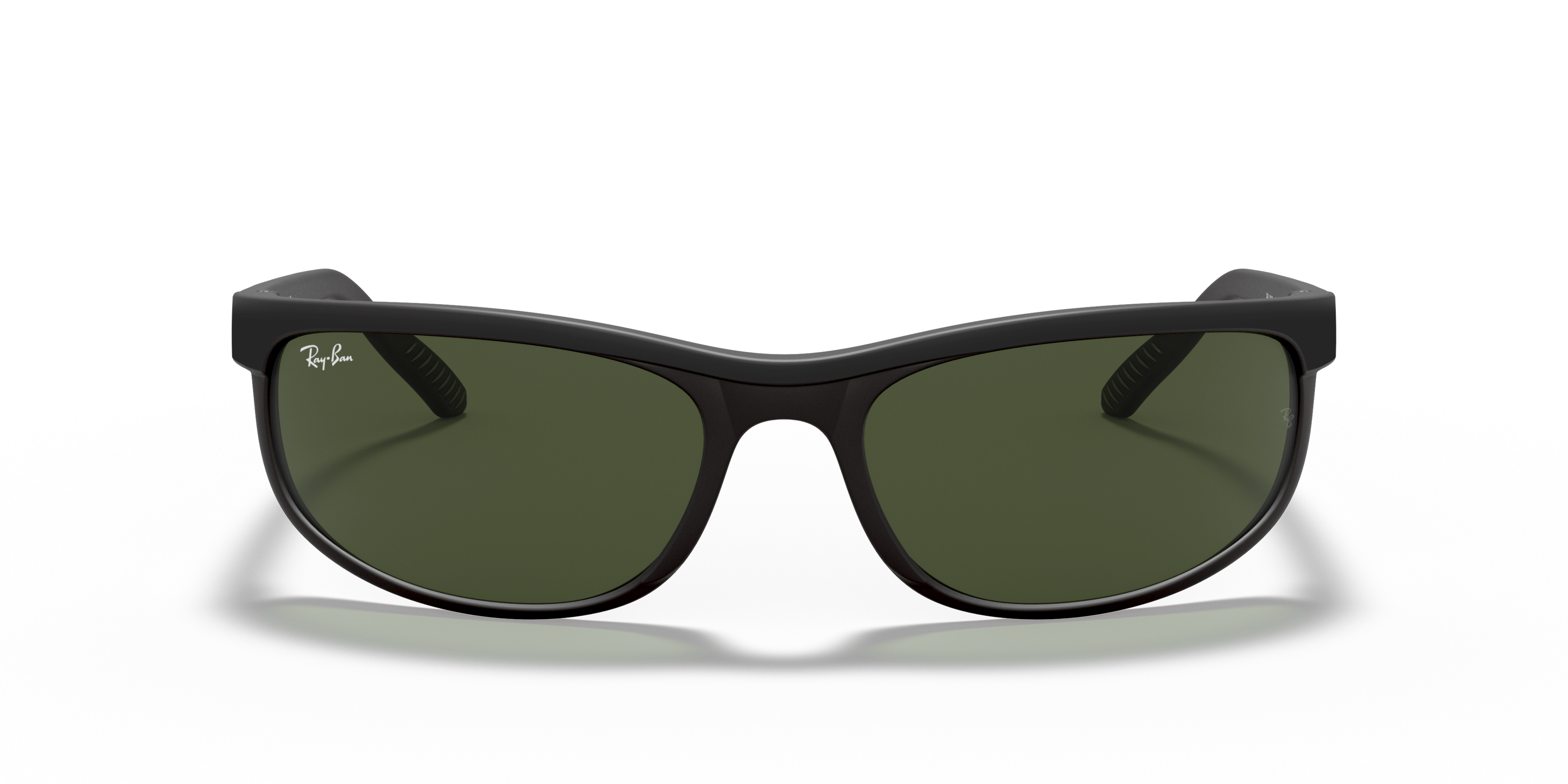 Front Ray-Ban RB 2027 Sunglasses Green / Black