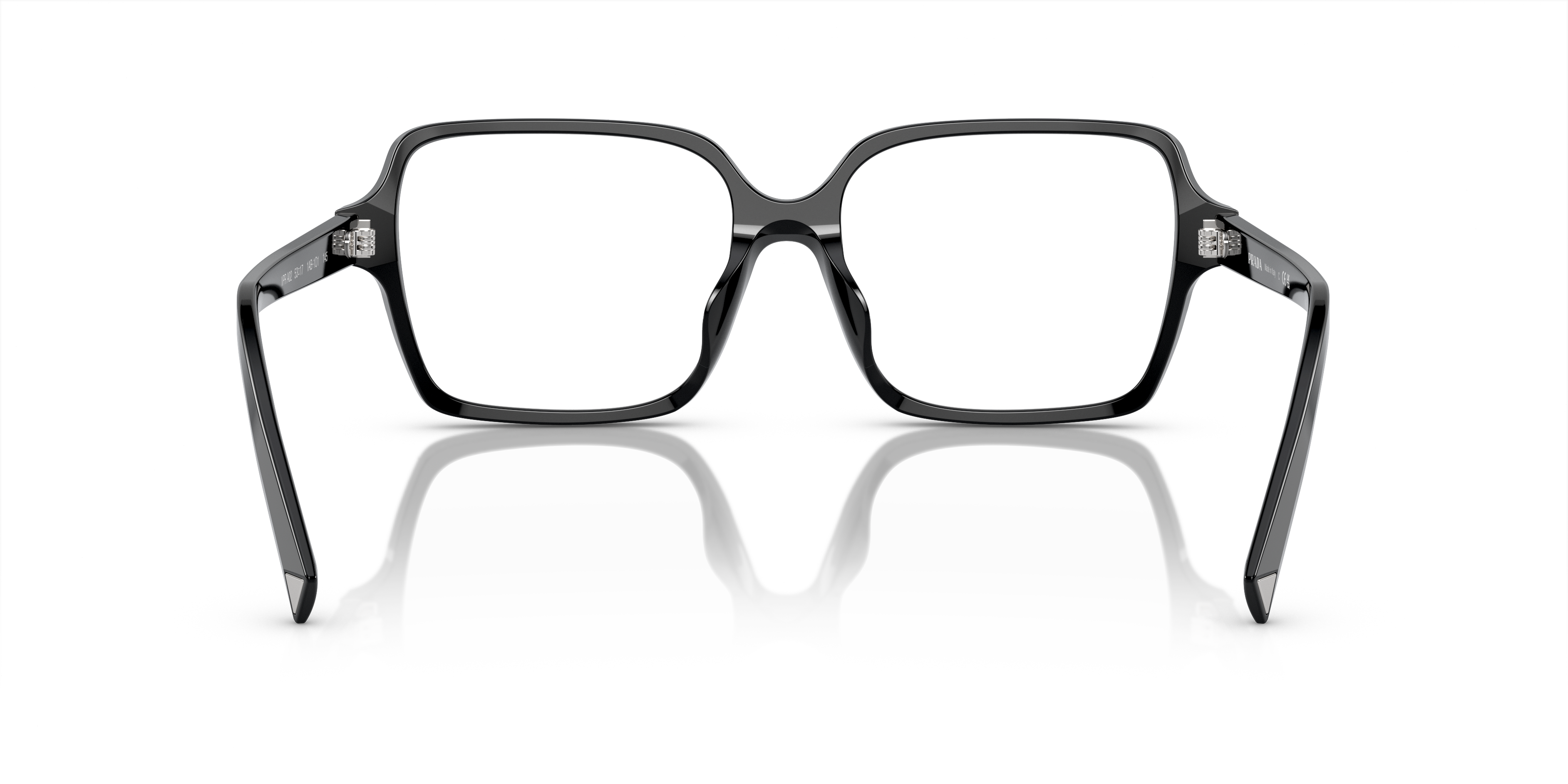 Detail02 Prada PR A02V Glasses Transparent / Black