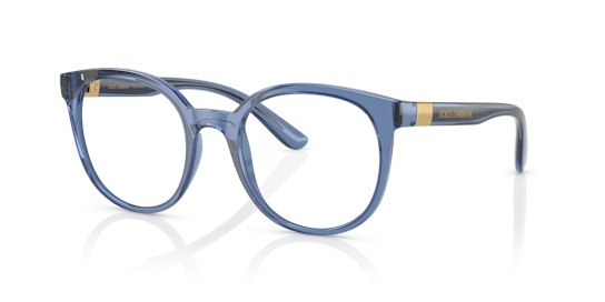 Dolce & Gabbana DG 5083 (3398) Glasses Transparent / Blue