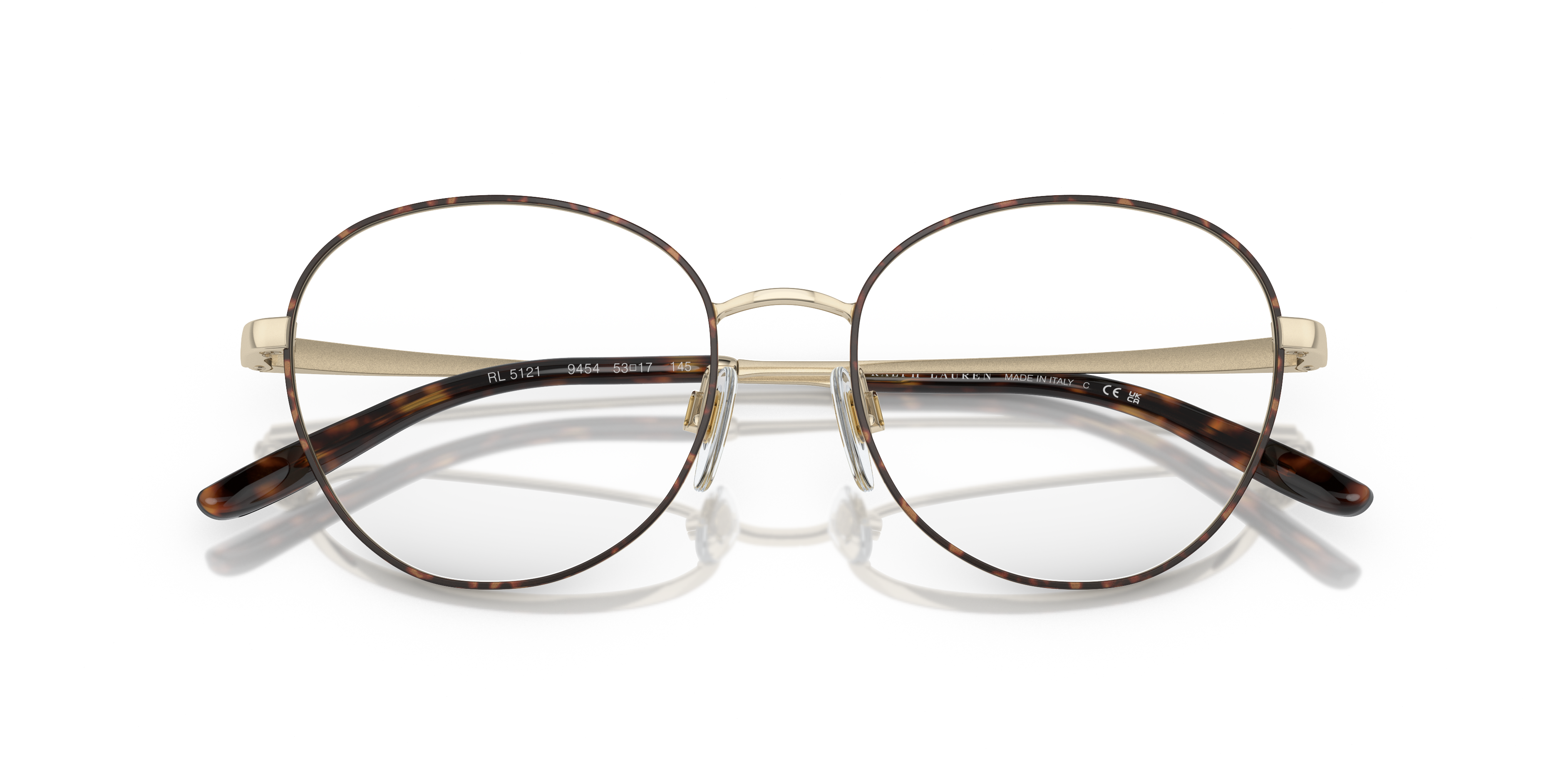 Folded Ralph Lauren RL 5121 Glasses Transparent / Havana