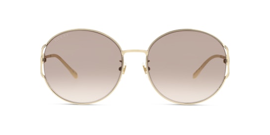 Gucci GG 1017SK Sunglasses Brown / Gold
