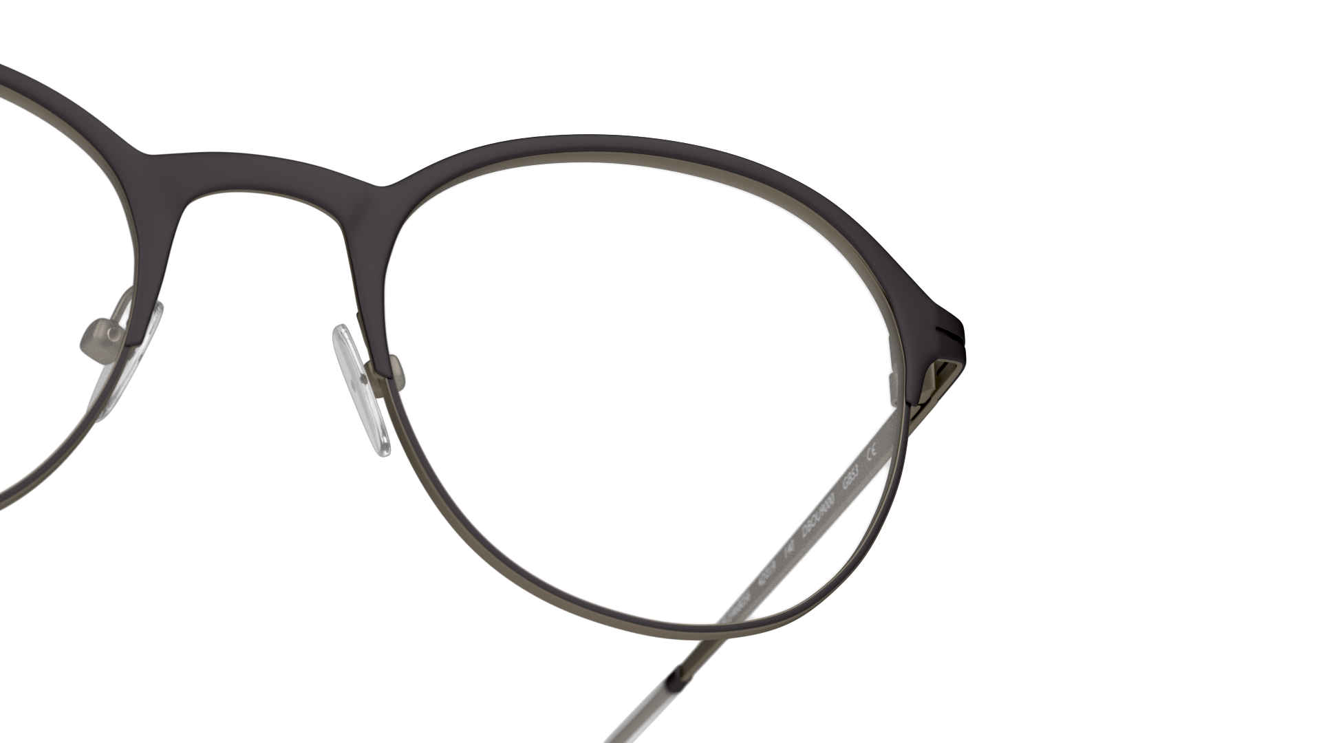Detail01 DbyD DB OU9000 (BB00) Glasses Transparent / Black