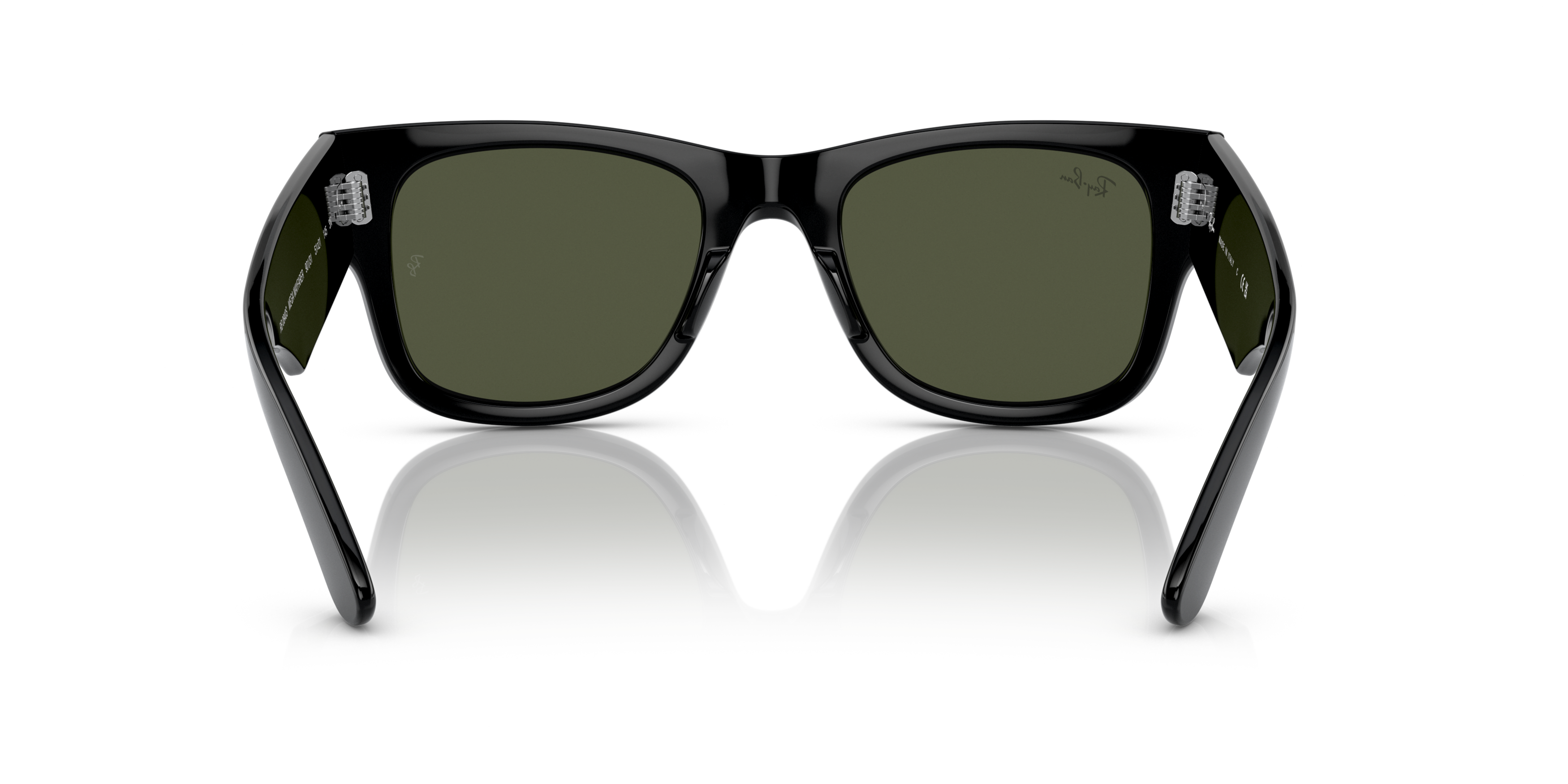 Detail02 Ray-Ban Mega Wayfarer RB 0840S Sunglasses Green / Black