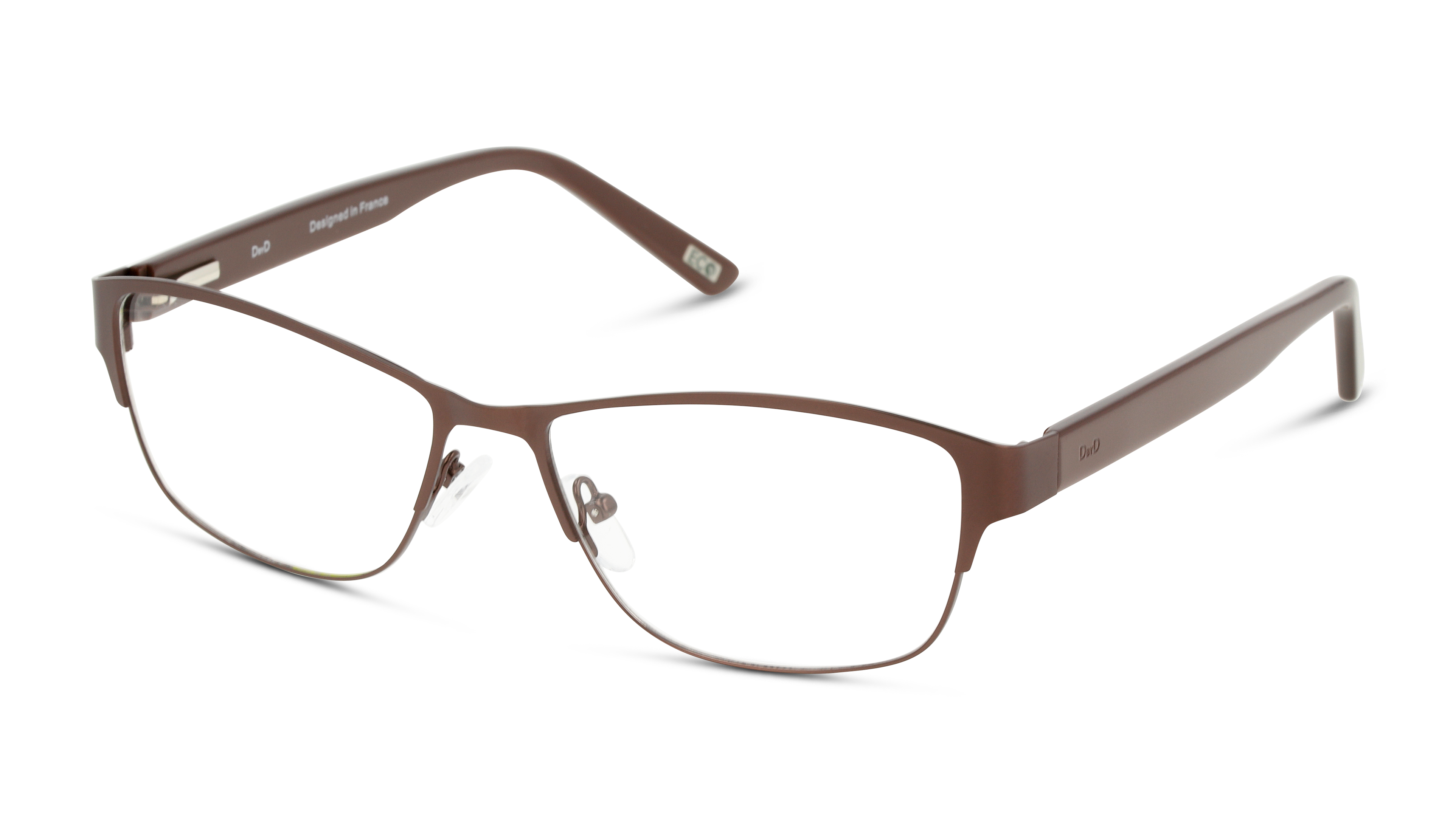 Angle_Left01 DbyD Life DB OF0036 (Large) (NN00) Glasses Transparent / Brown
