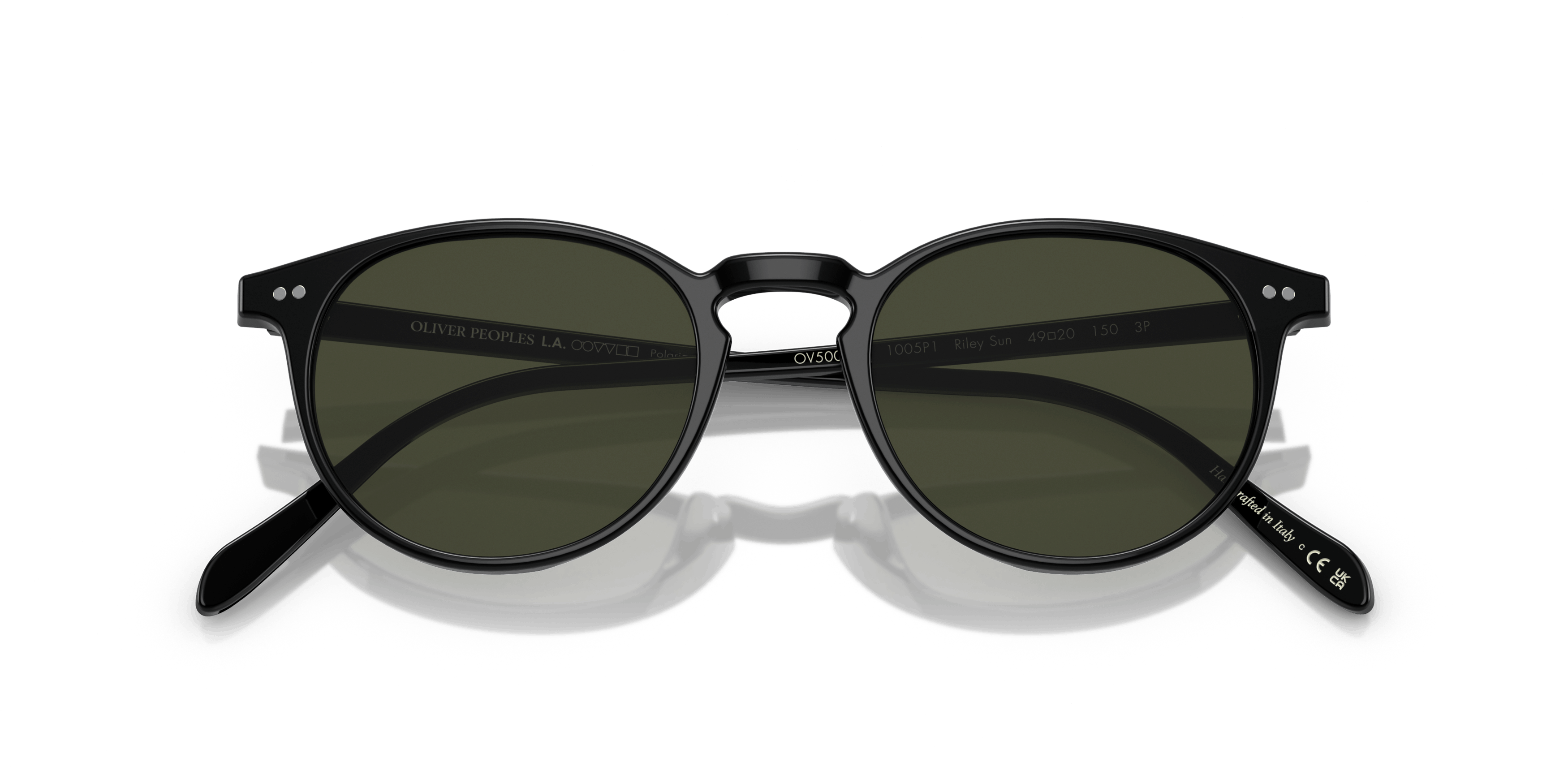Folded, Oliver Peoples Riley Sun OV5004SU 1005P1