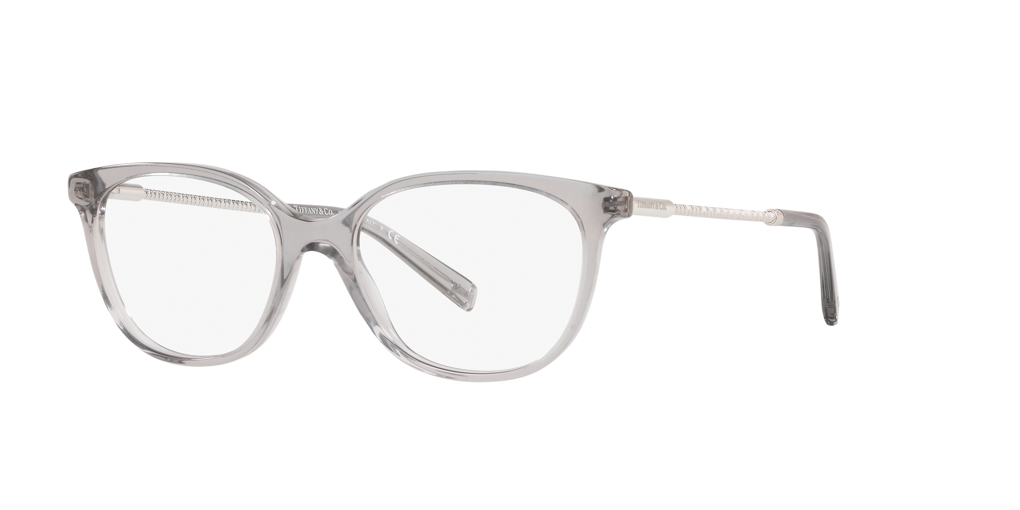 Angle_Left01 Tiffany & Co TF 2168 Glasses Transparent / Transparent, Grey