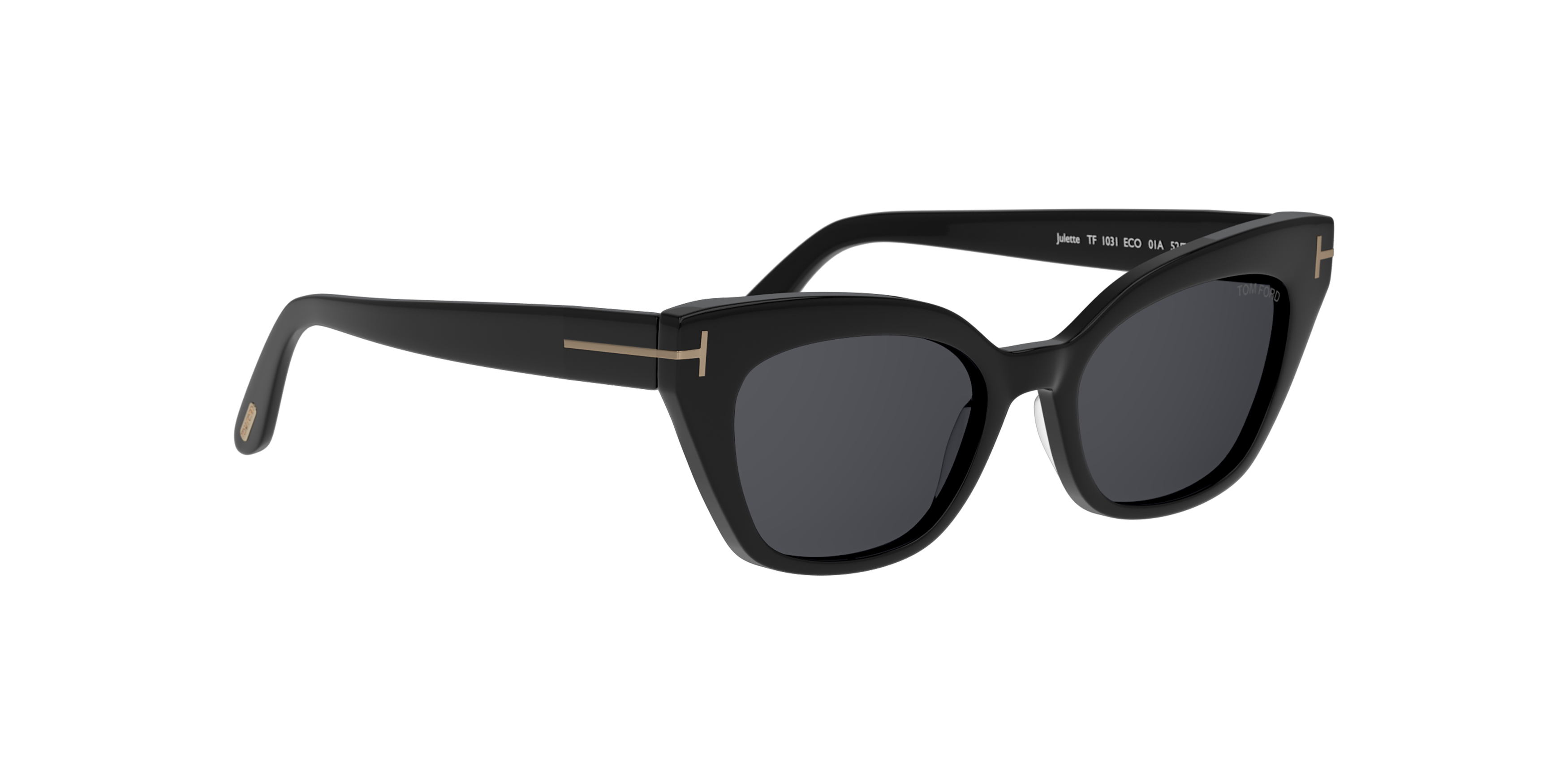 Angle_Right01 Tom Ford FT 1031 Sunglasses Grey / Black