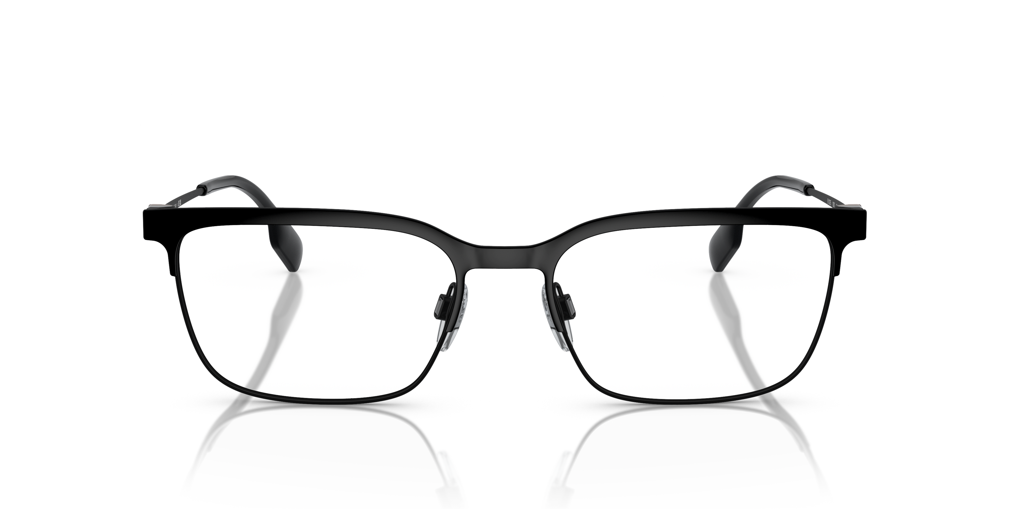 Front Burberry BE 1375 Glasses Transparent / Black