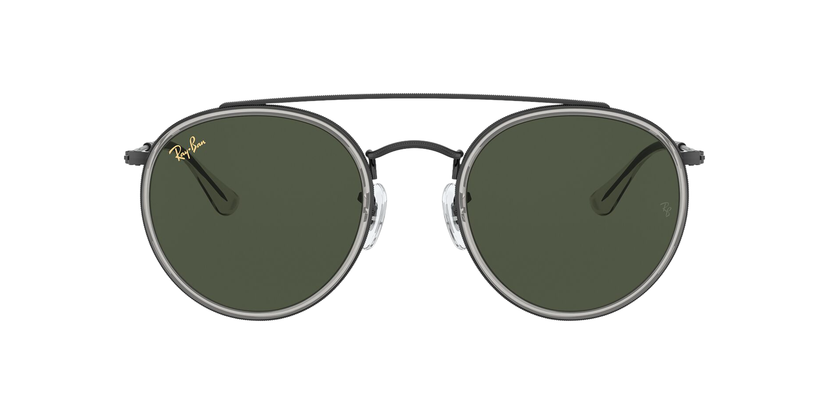[products.image.front] Ray-Ban Round Double Bridge Legend Gold RB3647N 921231
