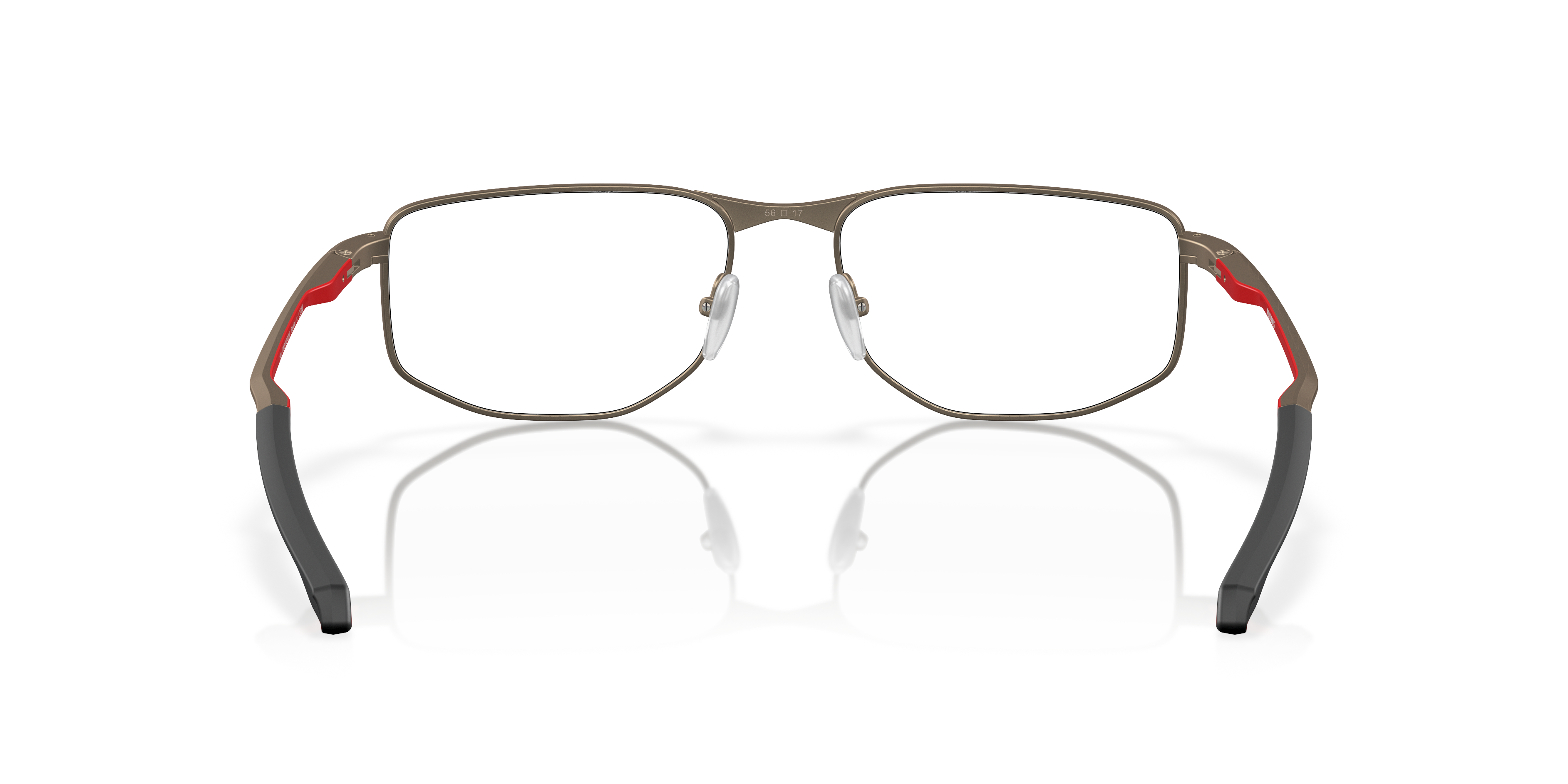 Detail02 Oakley Addams OX 3012 Glasses Transparent / Grey