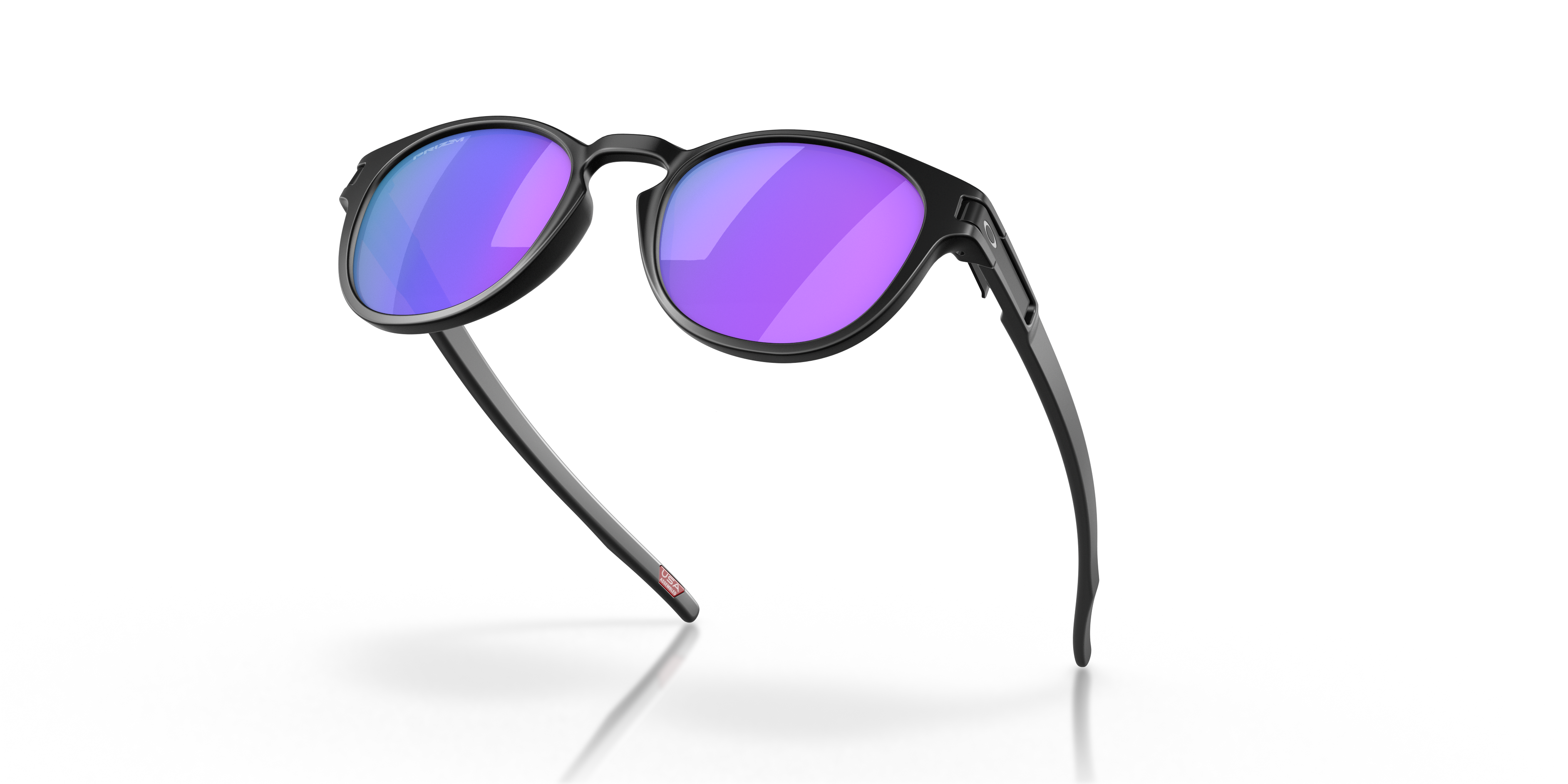 Bottom_Up Oakley Latch OO 9265 Sunglasses Violet / Black