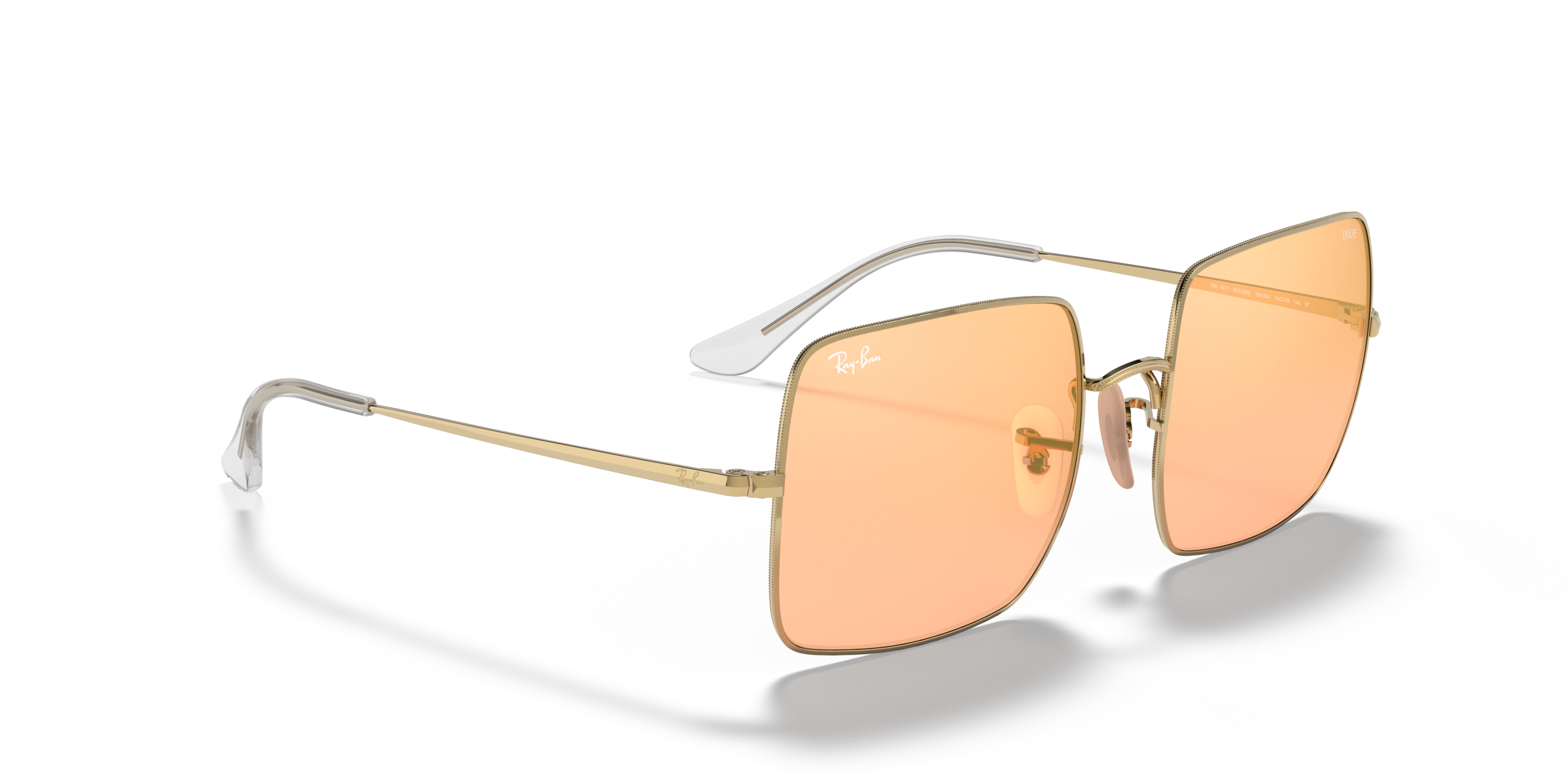 Angle_Right01 Ray-Ban Square RB1971 001/B4 Oranje / Goud