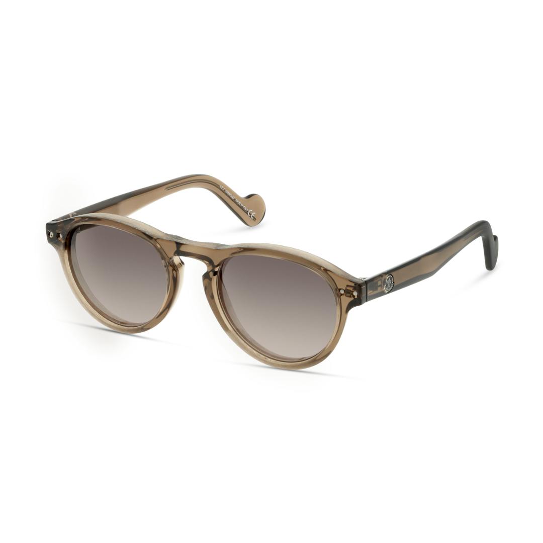 Moncler ML0038 Lunettes de Soleil - Marron - Possibilité de verres correcteurs - Adaptable à la vue