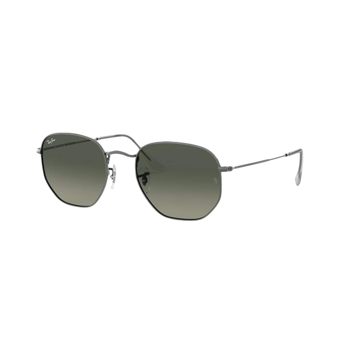 Ray-Ban Hexagonal RB3548N Lunettes de Soleil - Hexagonale Gris - Possibilité de verres correcteurs -