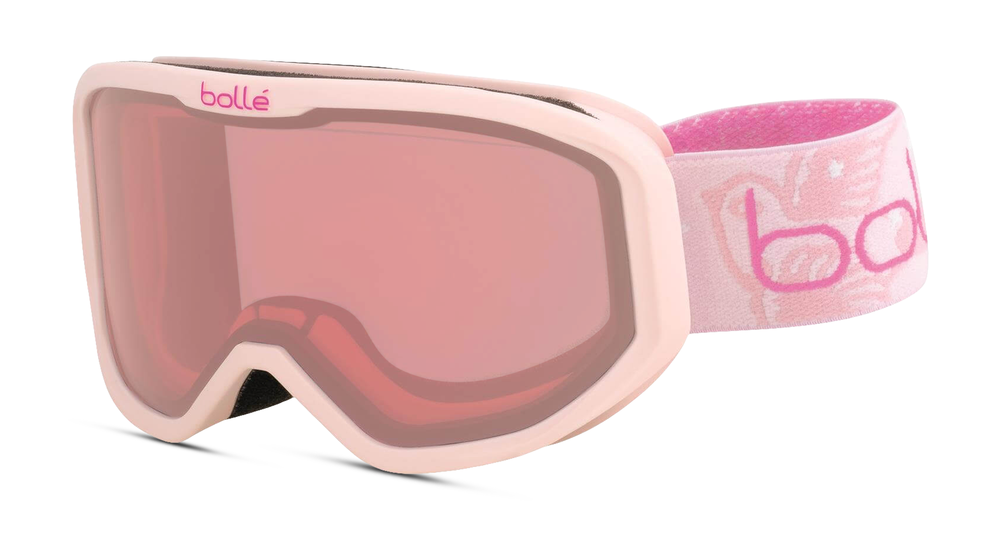 Angle_Left01 Bolle Inuk (21972) Snow Goggles Red / Pink
