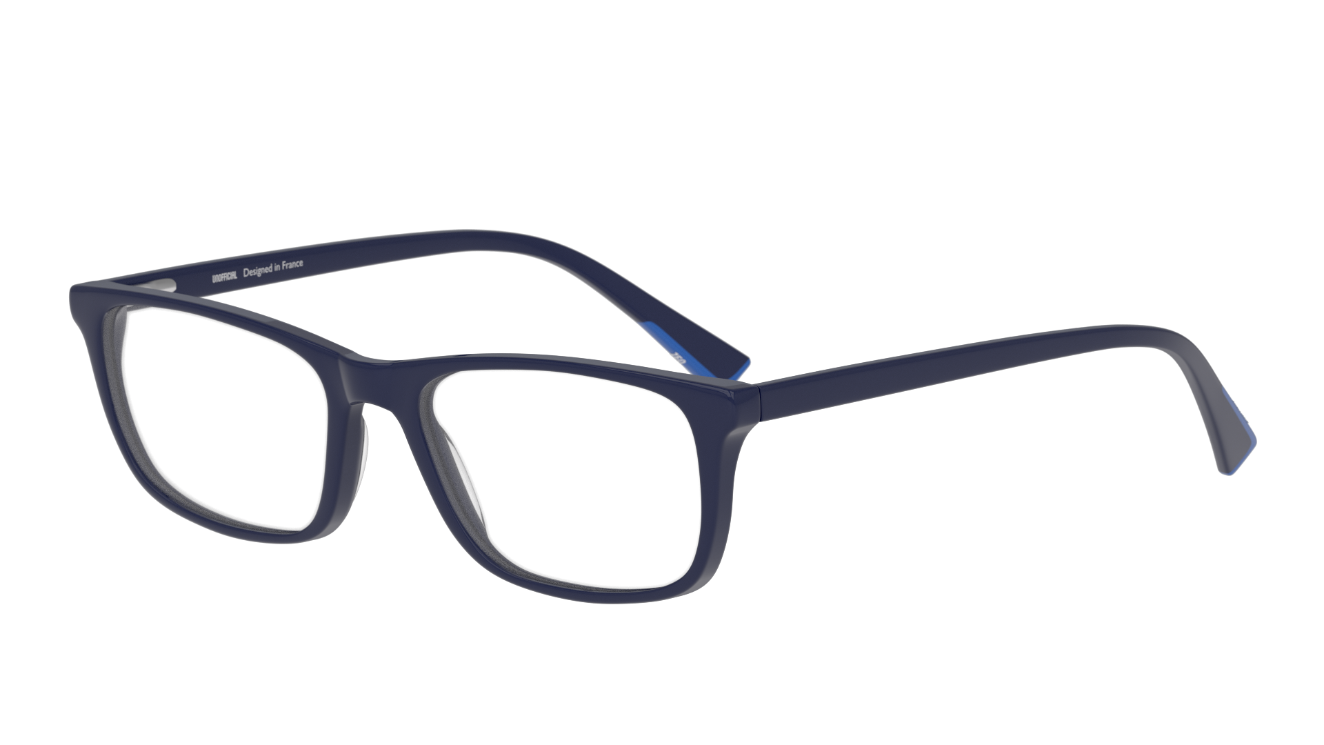 Angle_Left01 Unofficial UNOM0003 (CC00) Glasses Transparent / Navy