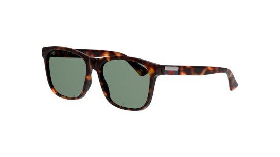 Gucci GG 0746S (003) Sunglasses Green / Havana