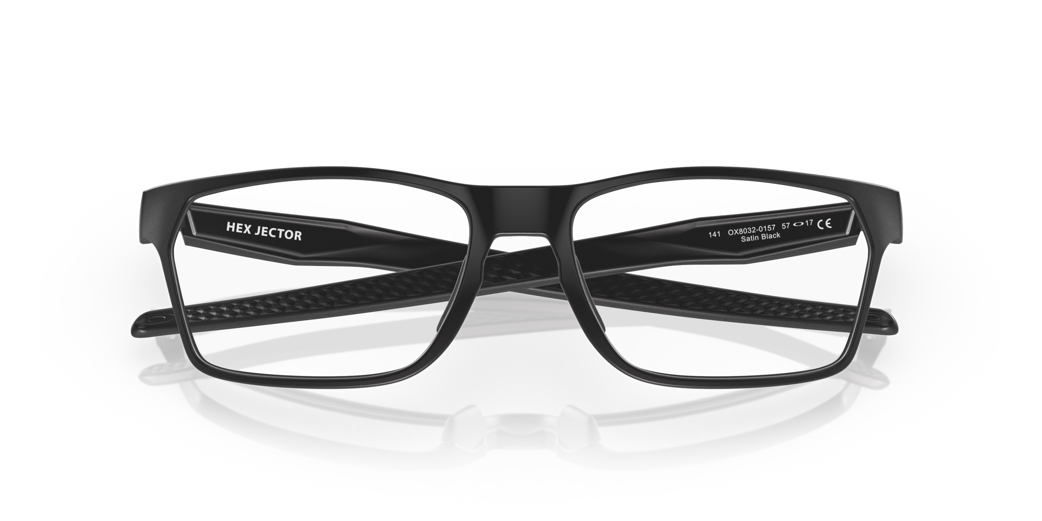 Folded Oakley Hex Jector OX 8032 Glasses Transparent / Black