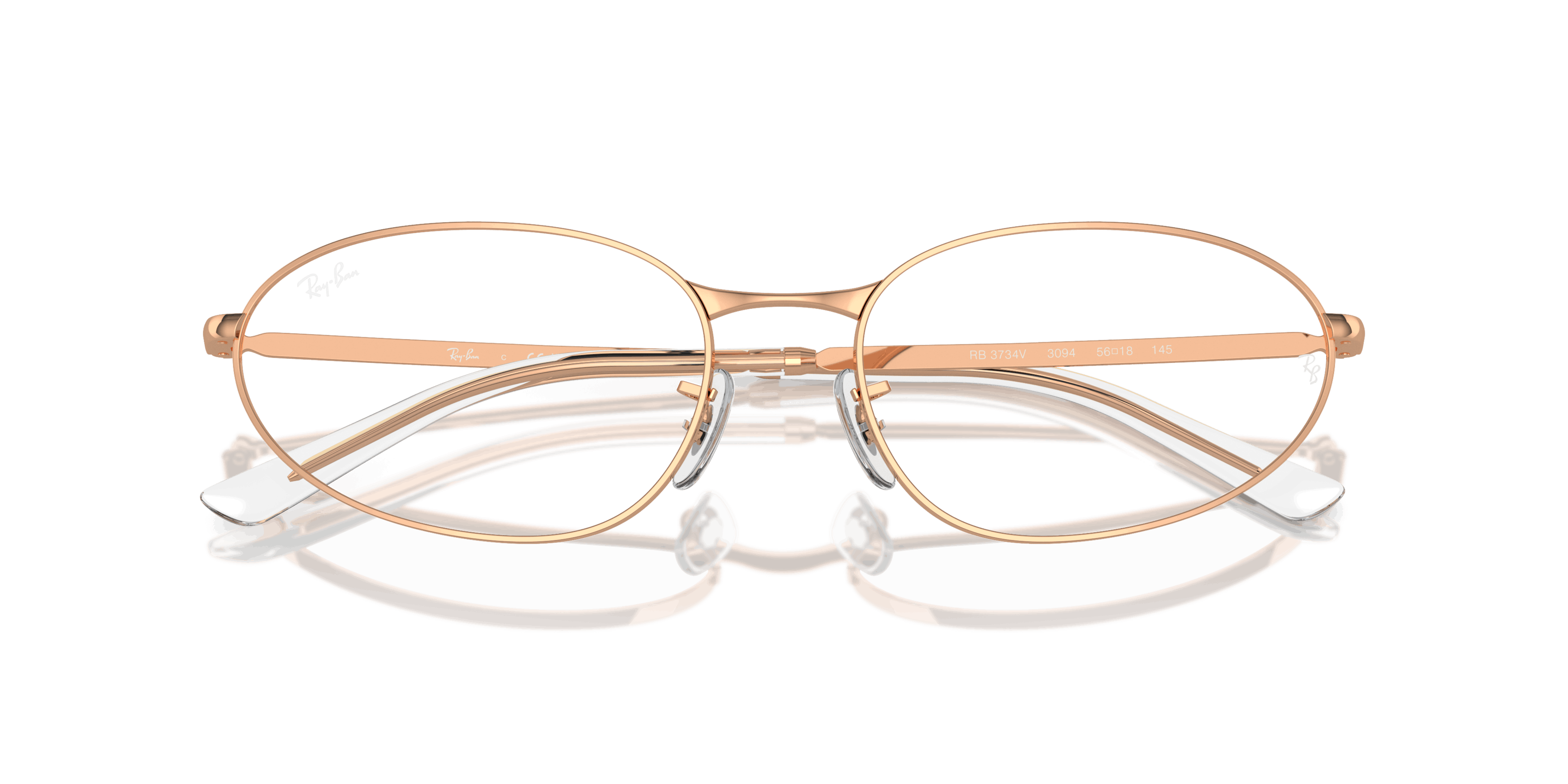 Folded, Ray-Ban 0RX3734V 3094 Briller