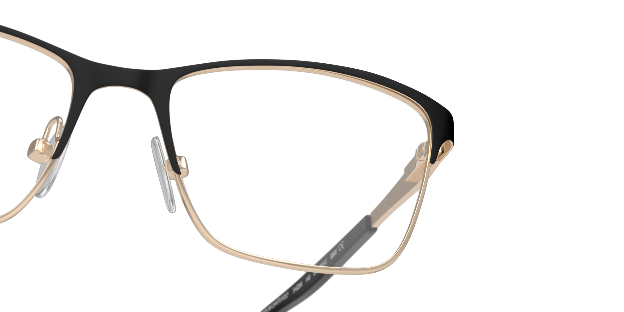 Detail01 DbyD DB OF5010 Glasses Transparent / Black