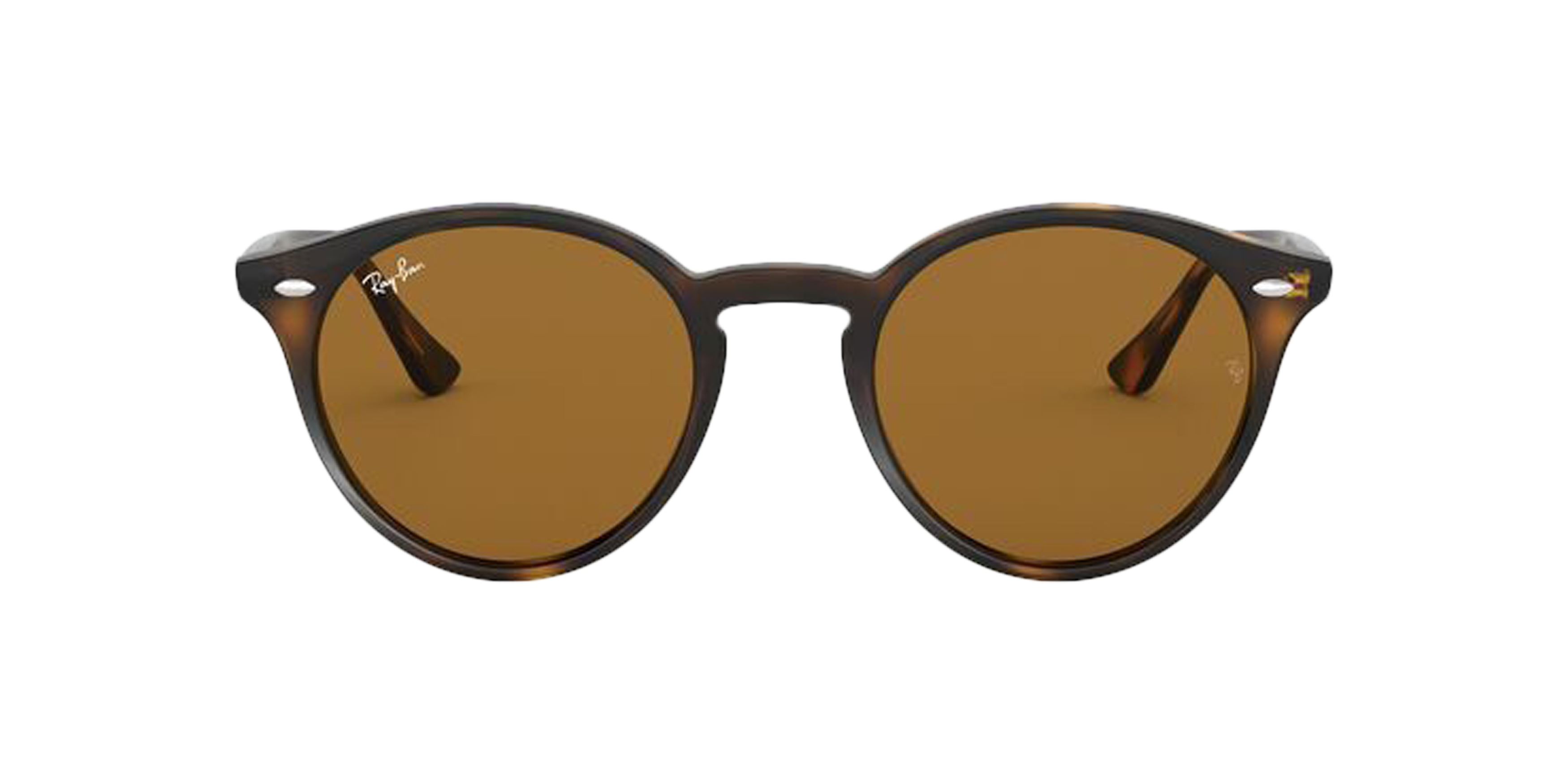 Front Ray-Ban Round RB2180 710/73 Bruin / Havana